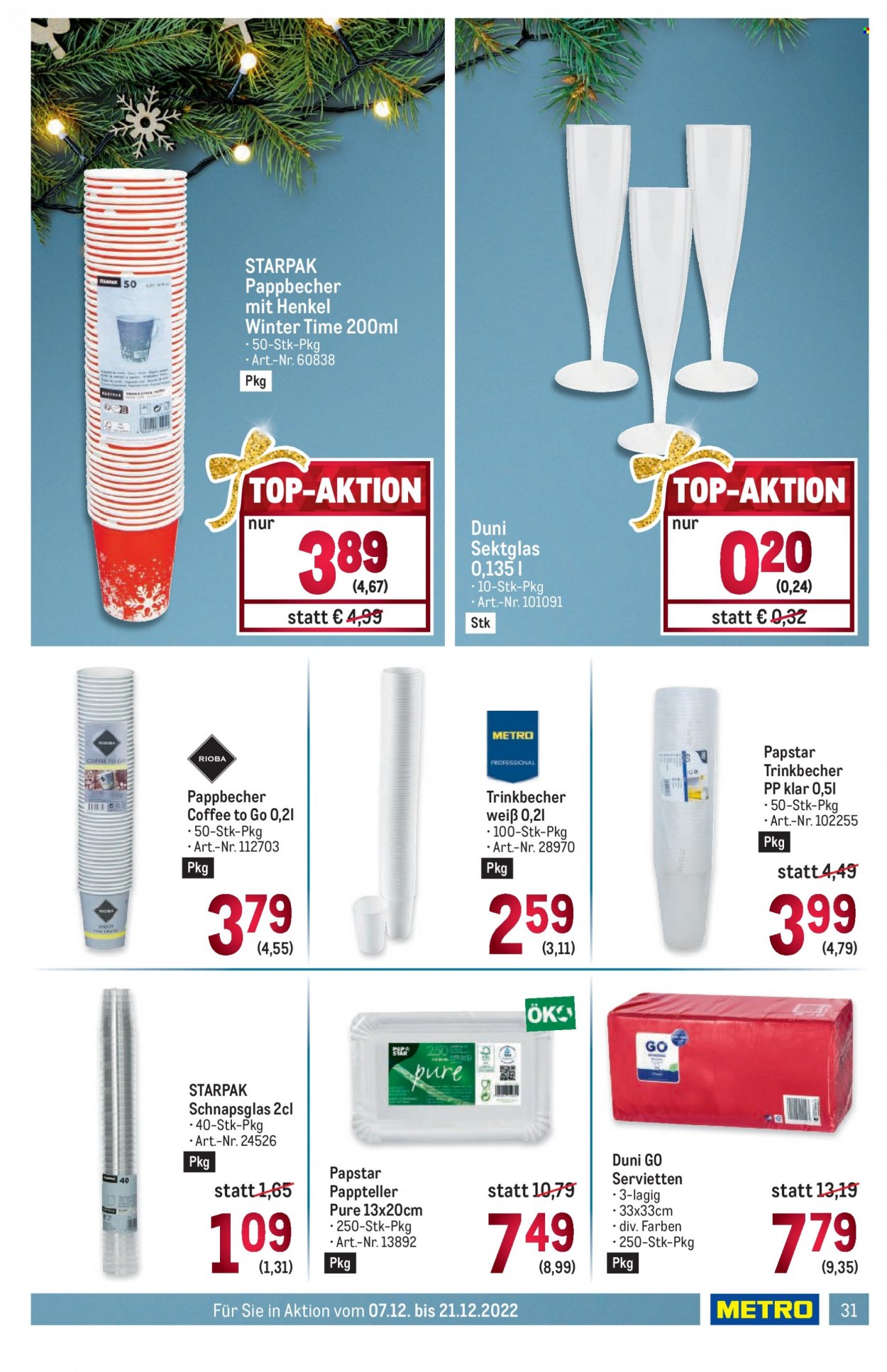 Angebote Metro - 7.12.2022 - 21.12.2022. Seite 31