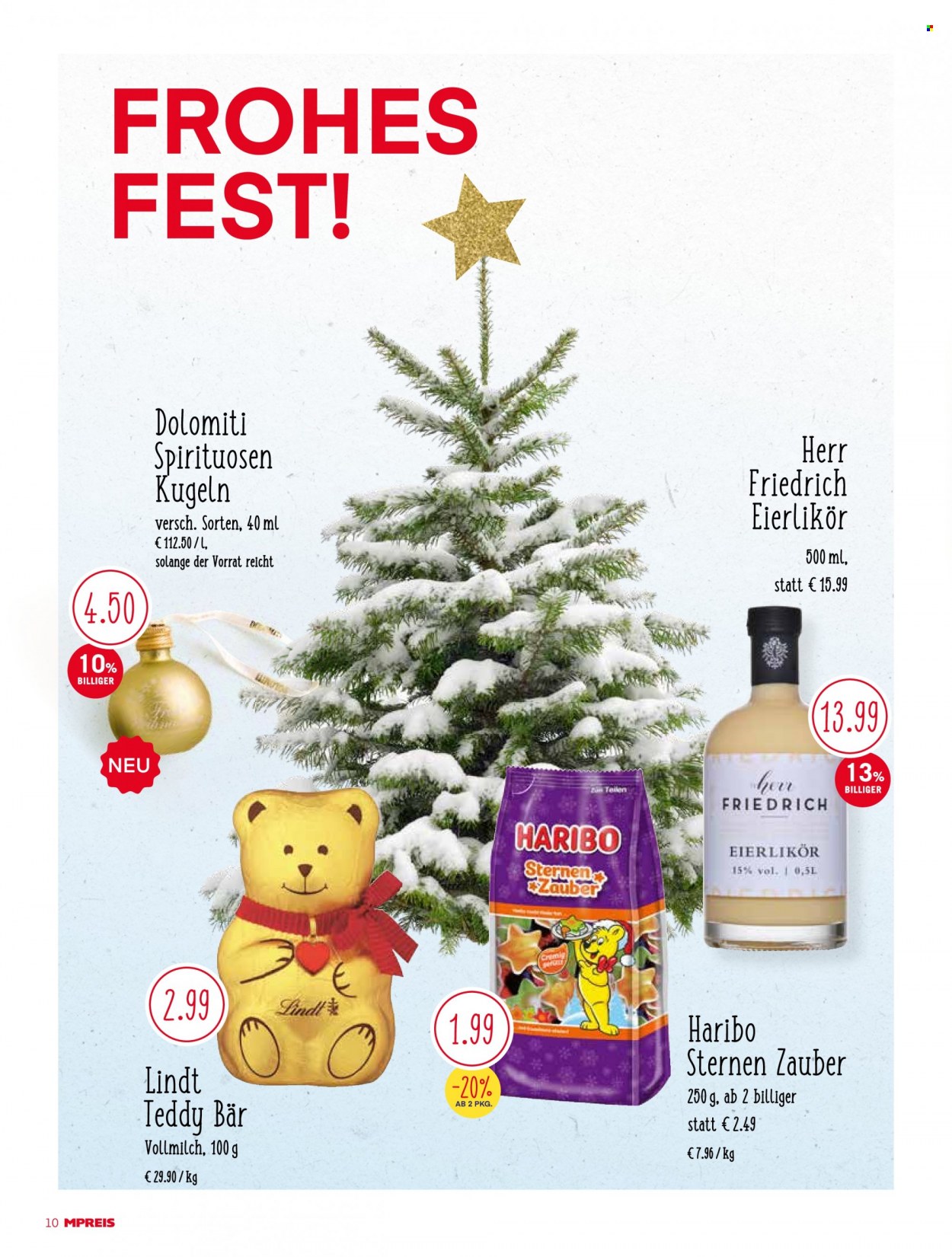 Angebote MPREIS - 12.12.2022 - 18.12.2022. Seite 10
