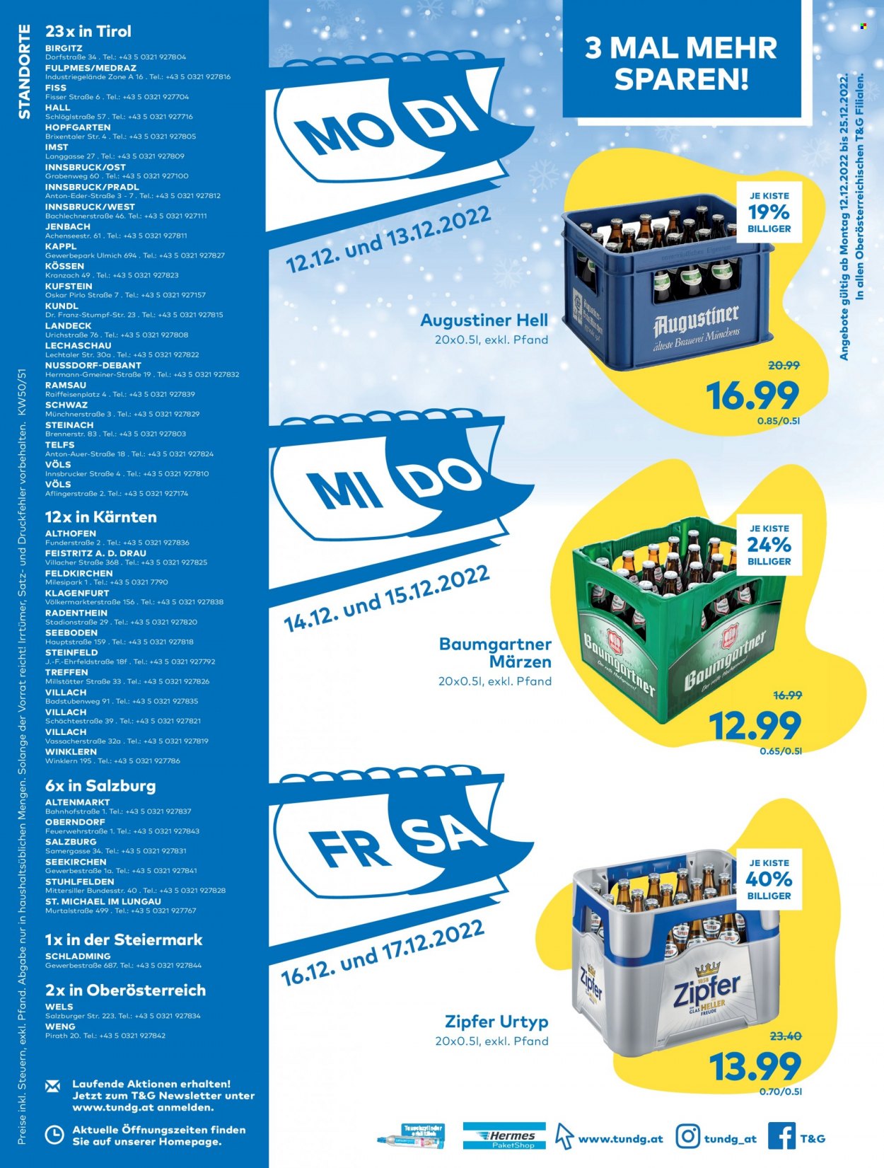 Angebote MPREIS - 12.12.2022 - 25.12.2022. Seite 8