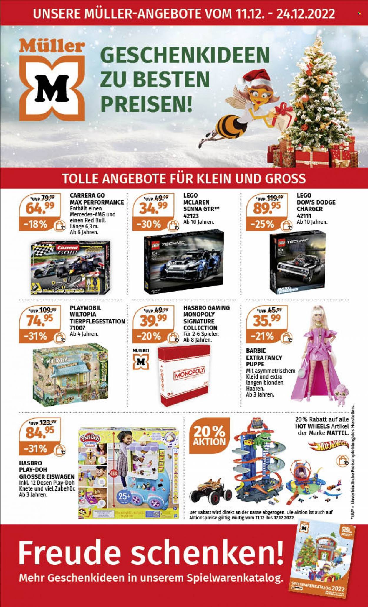 Angebote Müller - 11.12.2022 - 24.12.2022. Seite 1