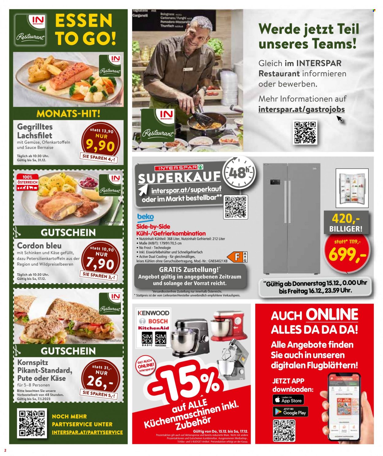 Angebote INTERSPAR - 15.12.2022 - 31.12.2022. Seite 2