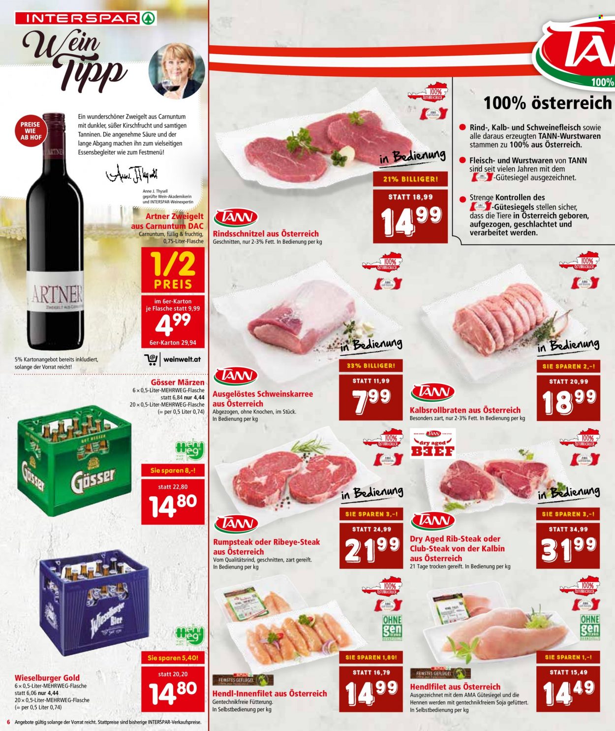 Angebote INTERSPAR - 15.12.2022 - 31.12.2022. Seite 6