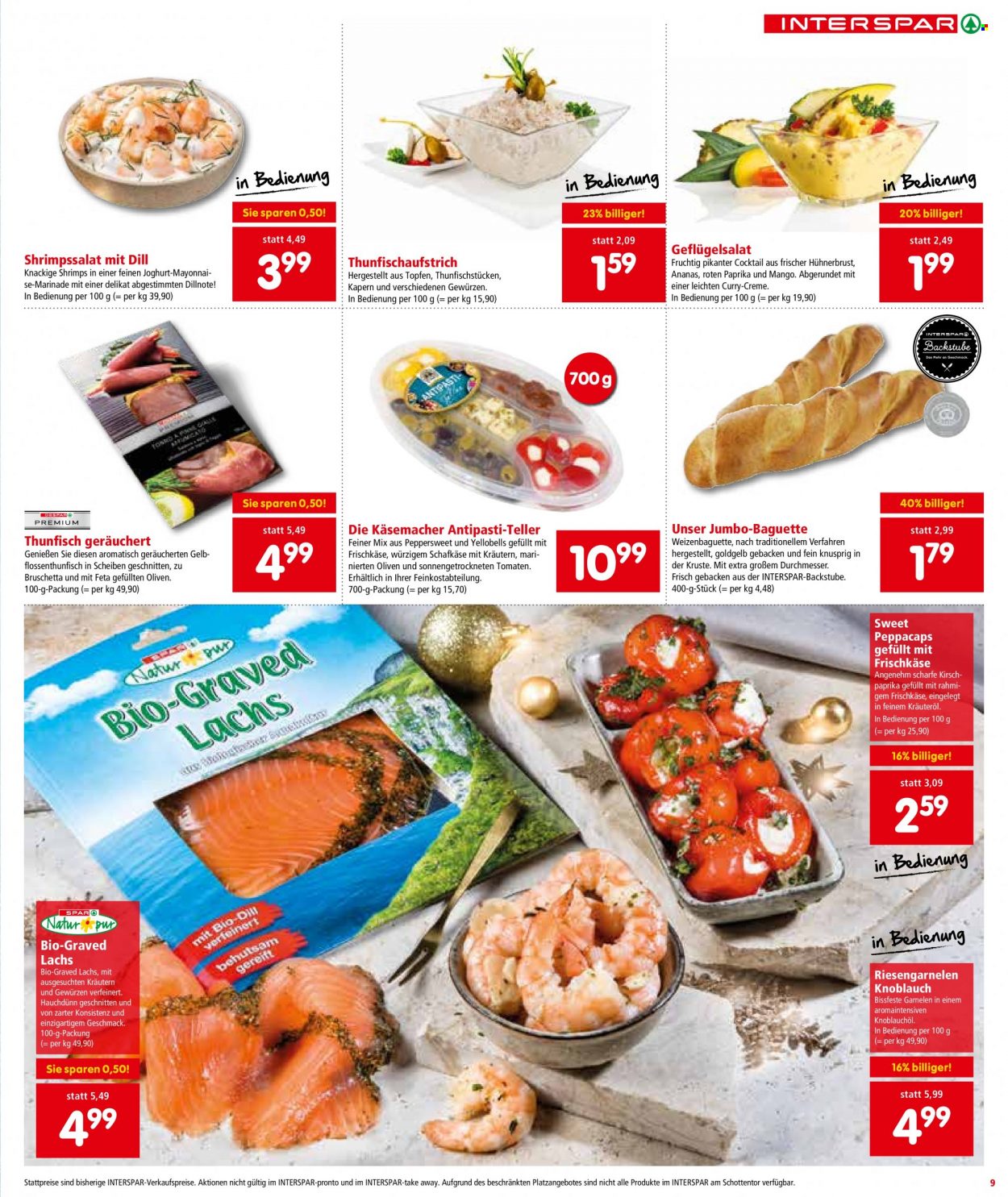 Angebote INTERSPAR - 15.12.2022 - 31.12.2022. Seite 9