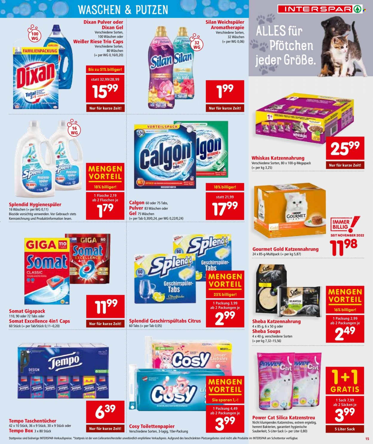Angebote INTERSPAR - 15.12.2022 - 31.12.2022. Seite 15