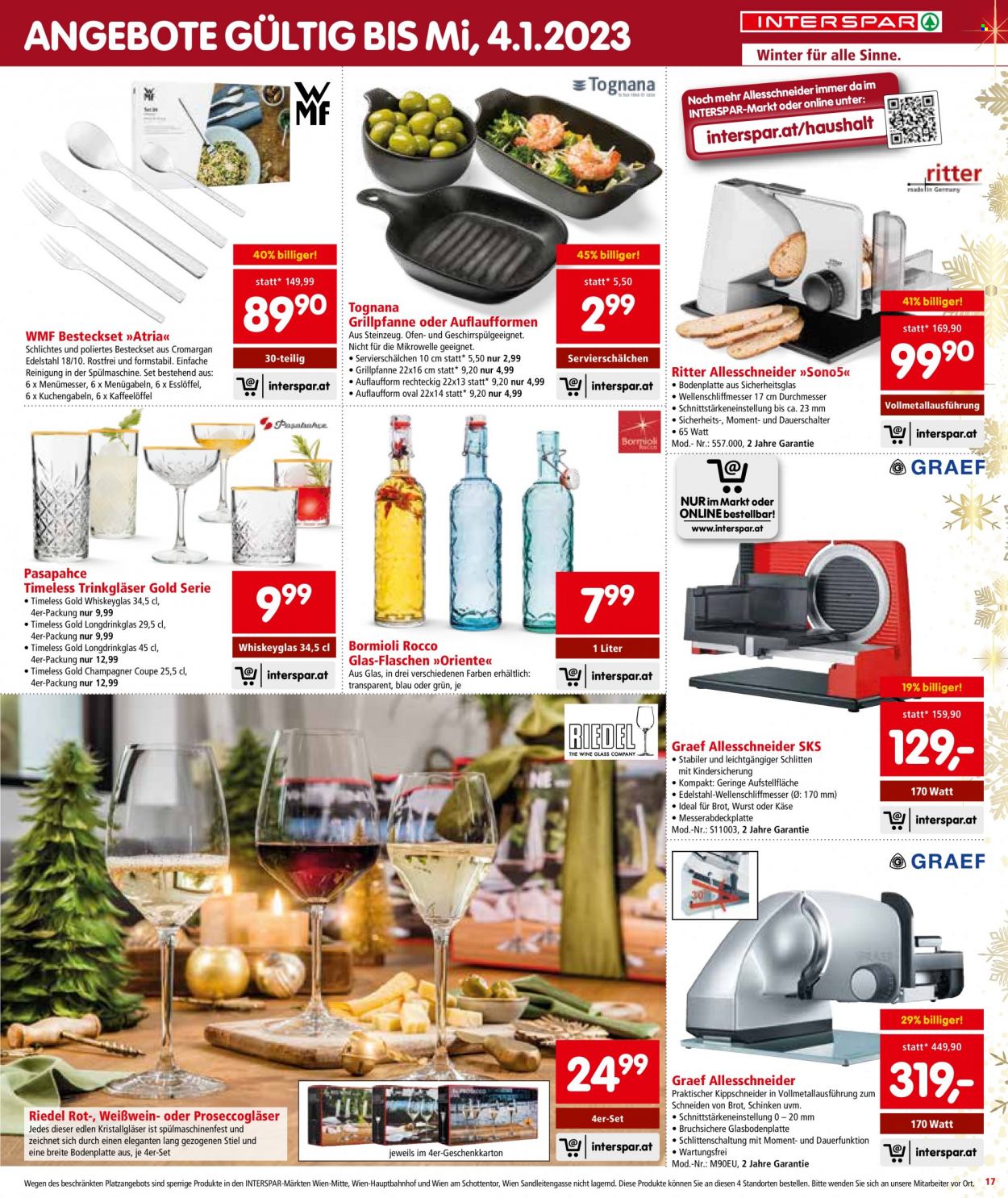 Angebote INTERSPAR - 15.12.2022 - 31.12.2022. Seite 17