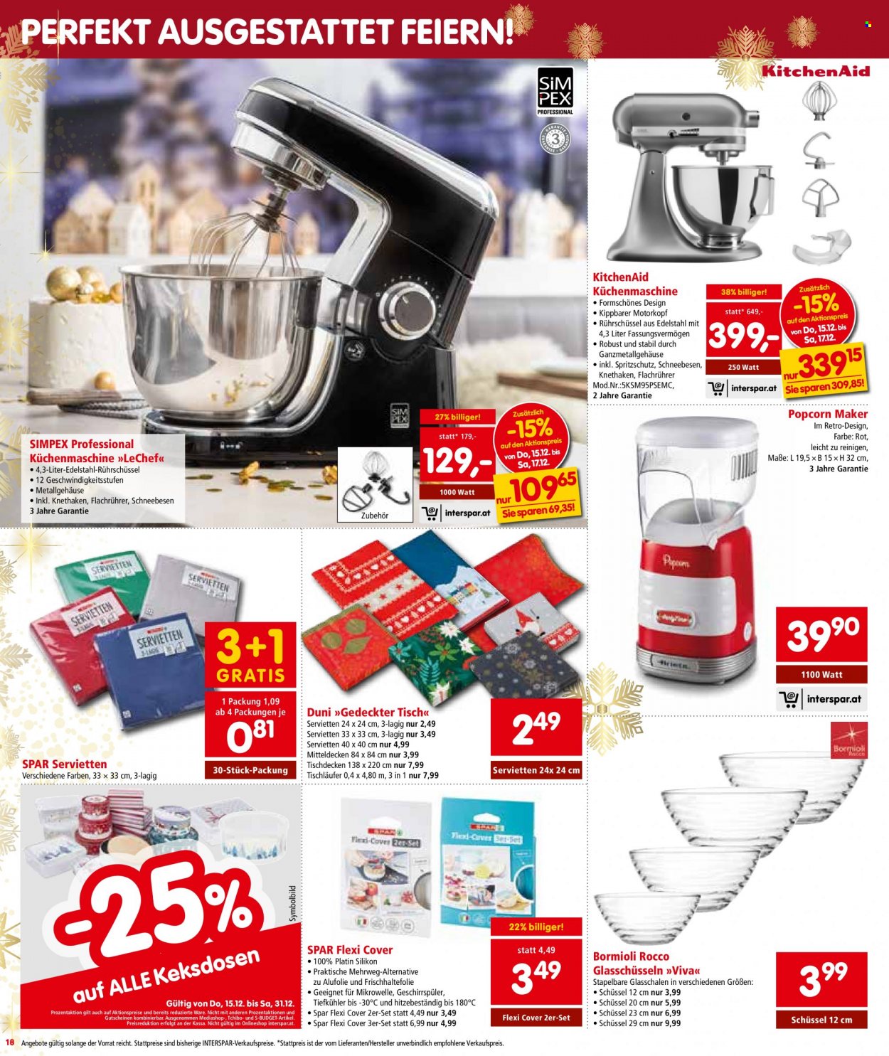 Angebote INTERSPAR - 15.12.2022 - 31.12.2022. Seite 18