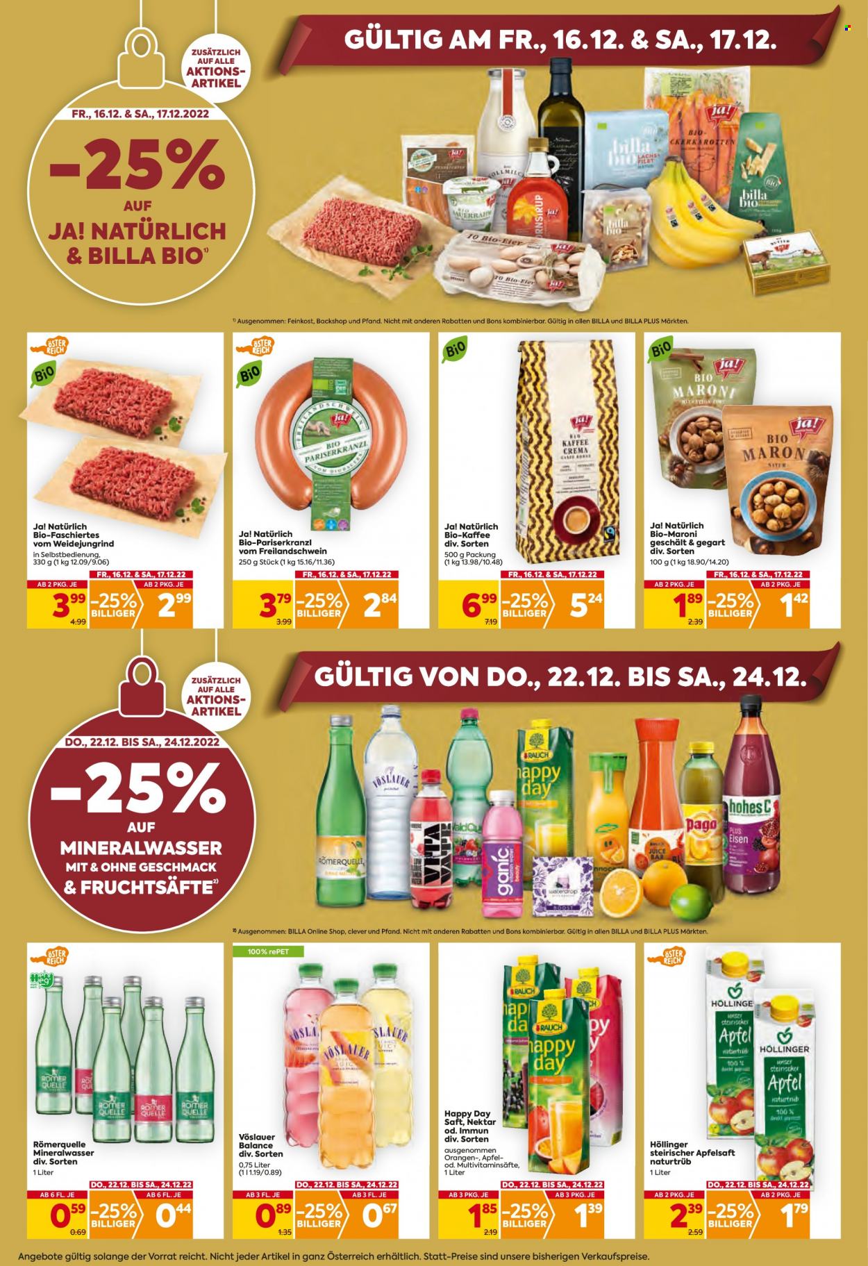 Angebote Billa - 15.12.2022 - 24.12.2022. Seite 2