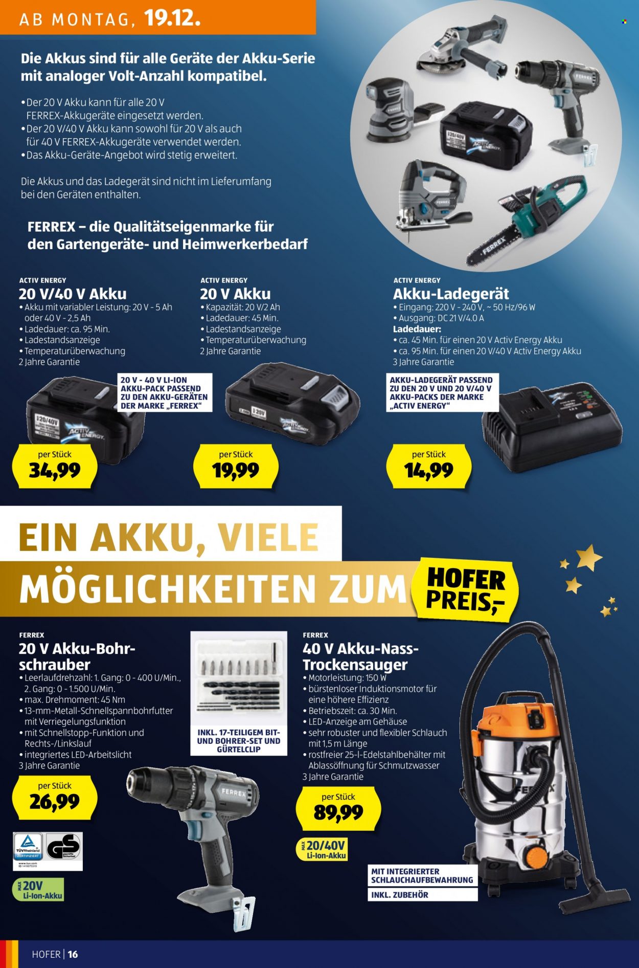 Angebote Hofer - 16.12.2022 - 22.12.2022. Seite 16