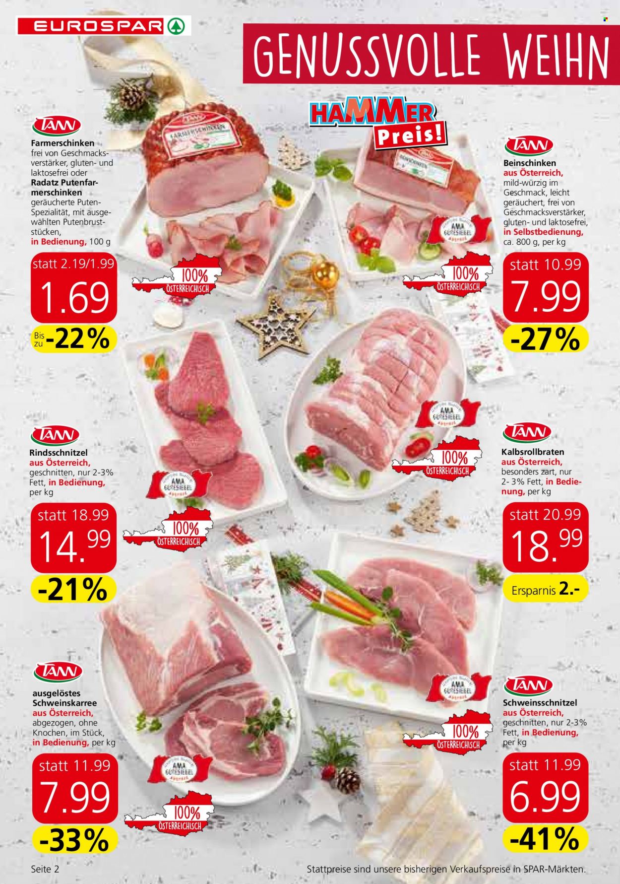 Angebote EUROSPAR - 15.12.2022 - 31.12.2022. Seite 2