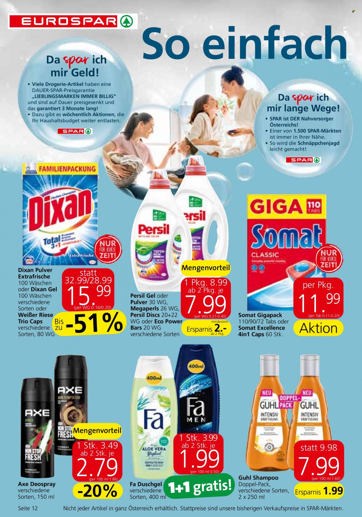 Angebote EUROSPAR - 15.12.2022 - 31.12.2022. Seite 12