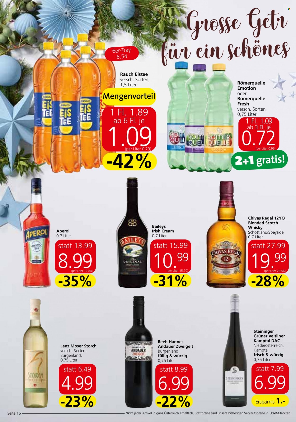 Angebote INTERSPAR - 15.12.2022 - 31.12.2022. Seite 16