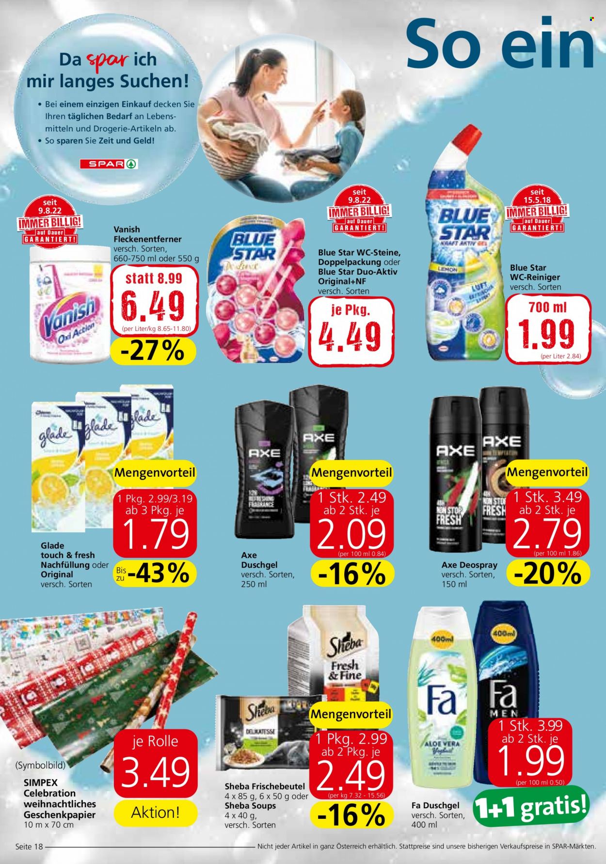 Angebote INTERSPAR - 15.12.2022 - 31.12.2022. Seite 18