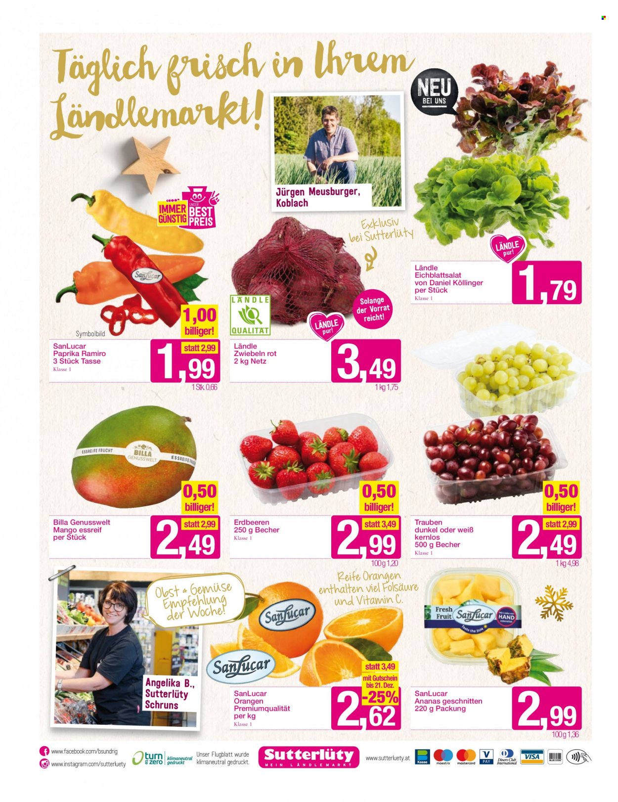 Angebote Sutterlüty - 15.12.2022 - 20.12.2022. Seite 28