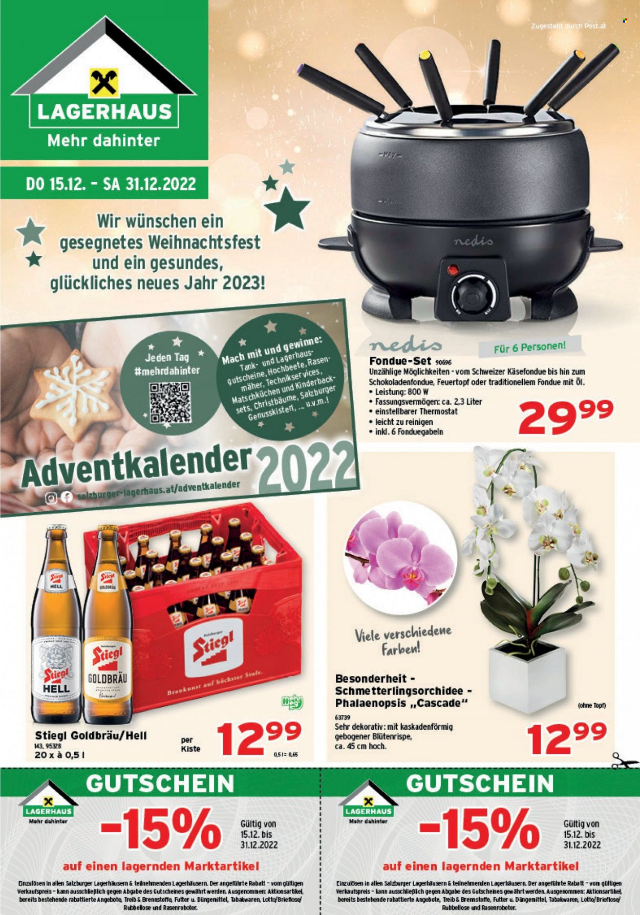 Angebote Salzburger Lagerhaus - 15.12.2022 - 31.12.2022. Seite 1