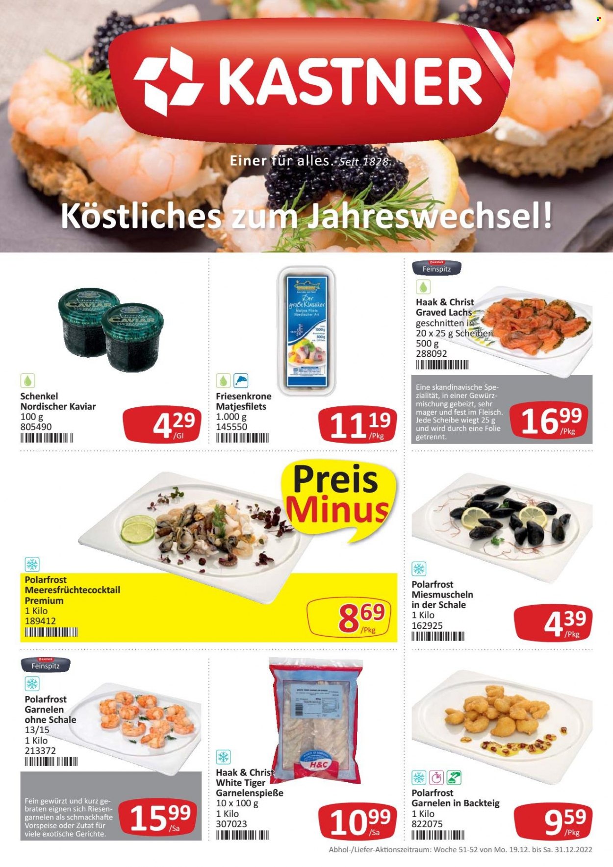 Angebote KASTNER - 19.12.2022 - 31.12.2022. Seite 1