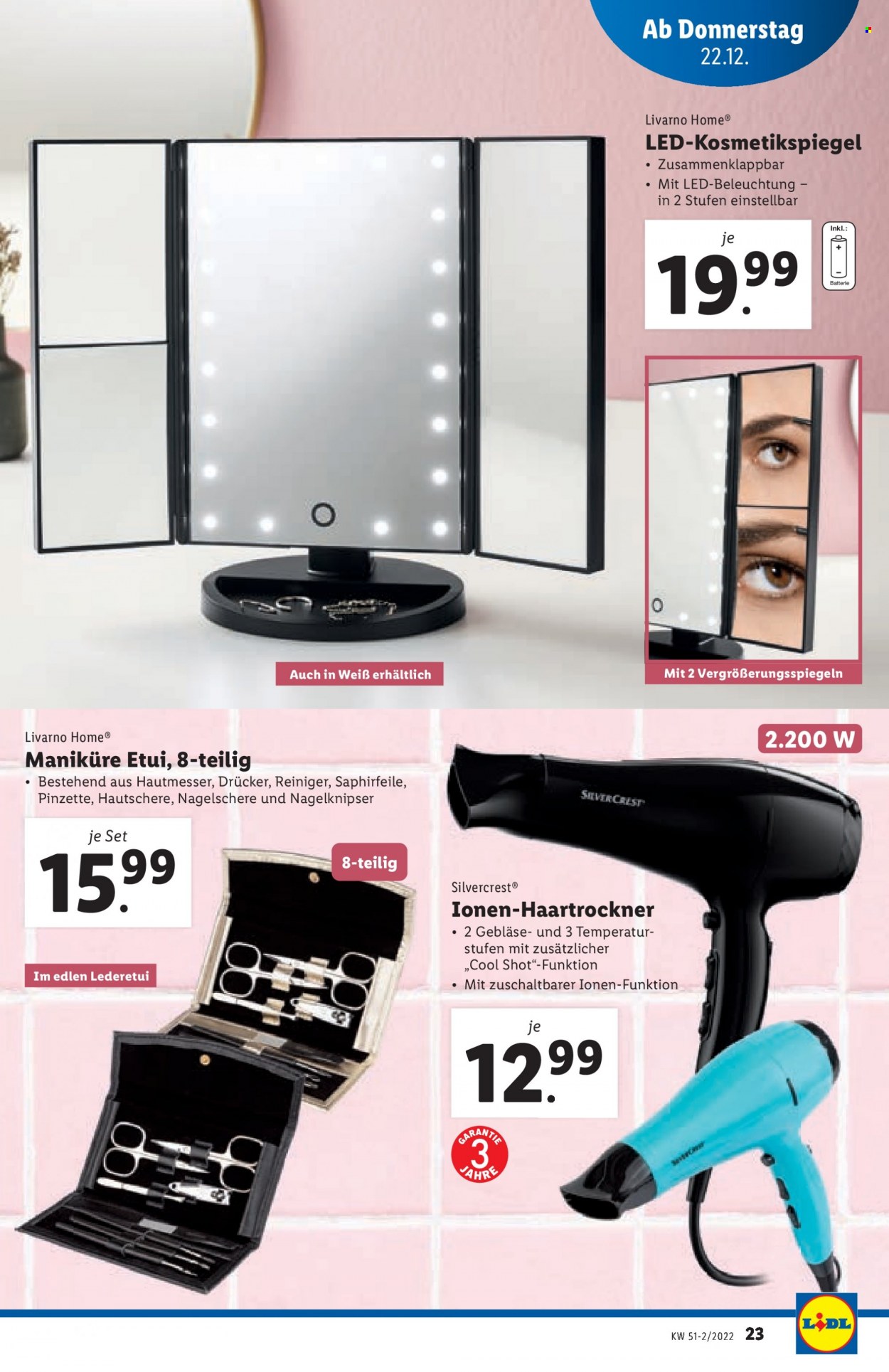 Angebote Lidl - 22.12.2022 - 28.12.2022. Seite 23