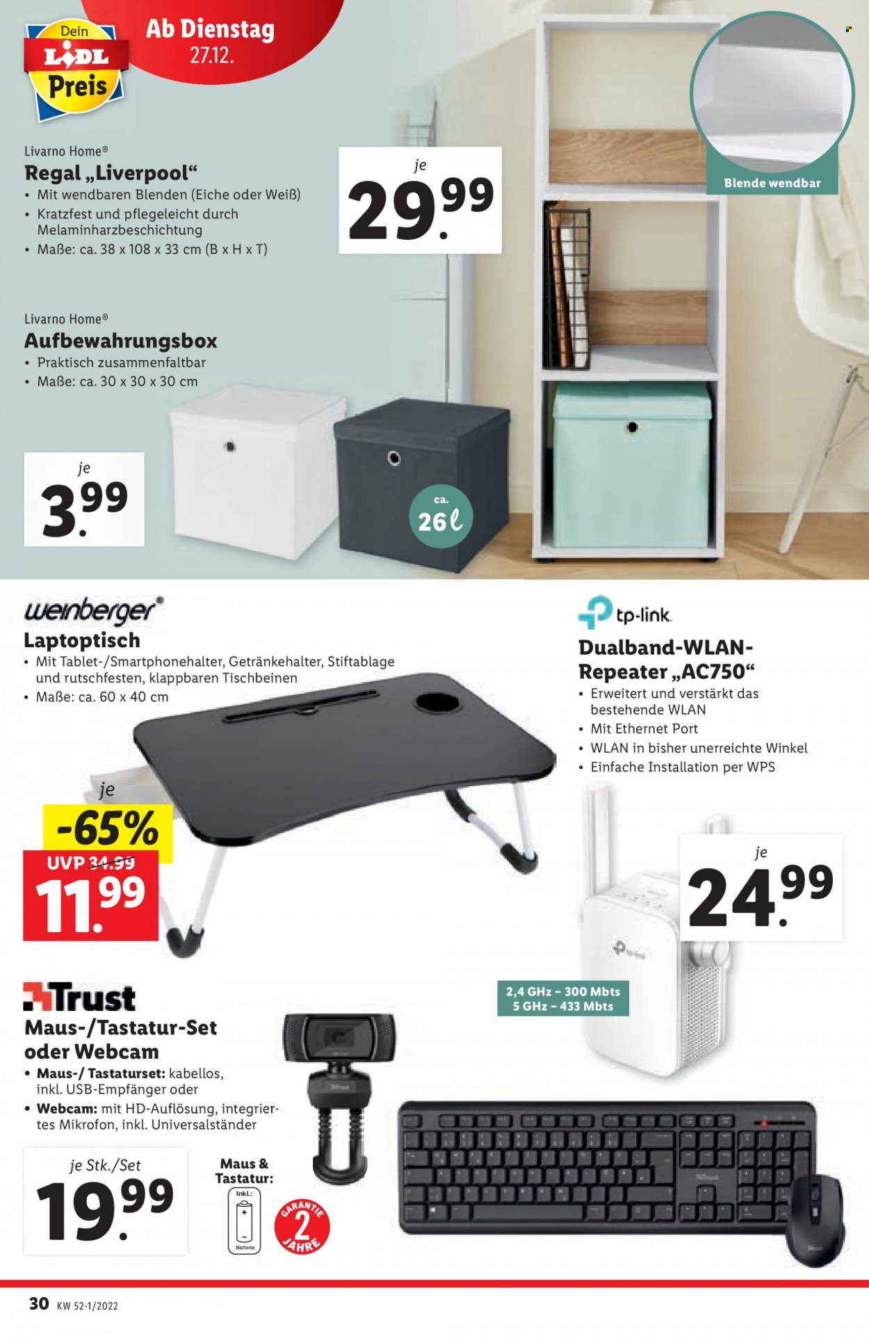 Angebote Lidl - 22.12.2022 - 28.12.2022. Seite 30