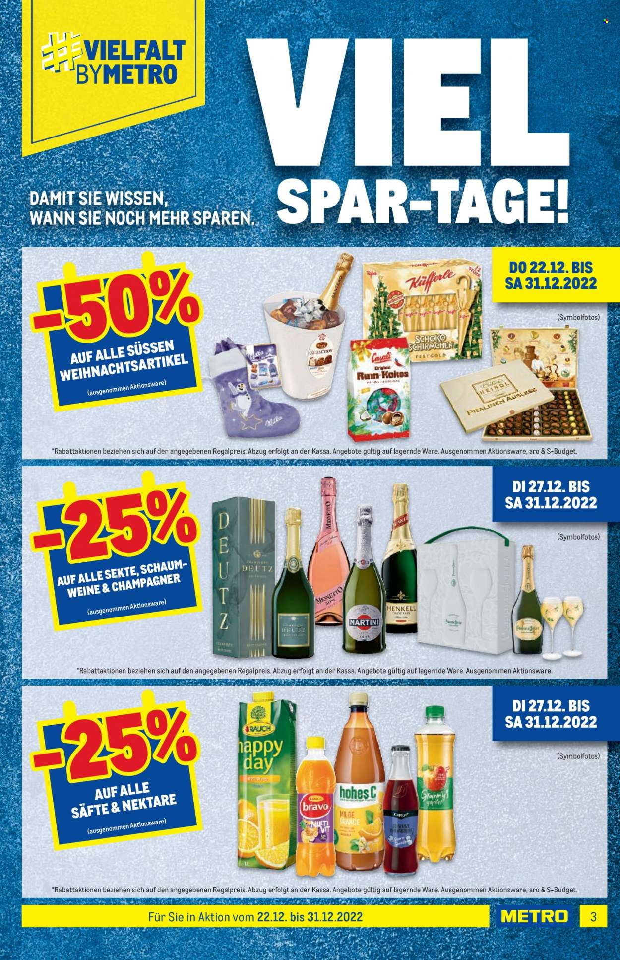 Angebote Metro - 22.12.2022 - 31.12.2022. Seite 3