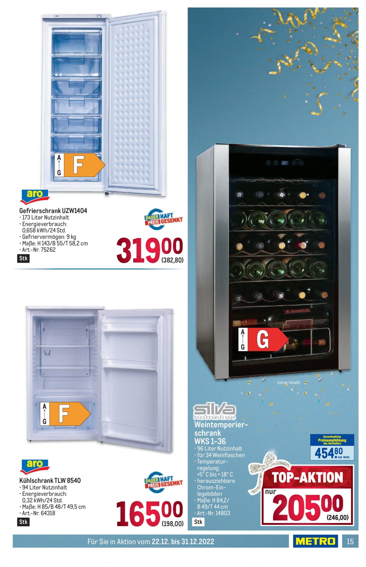 Angebote Metro - 22.12.2022 - 31.12.2022. Seite 15