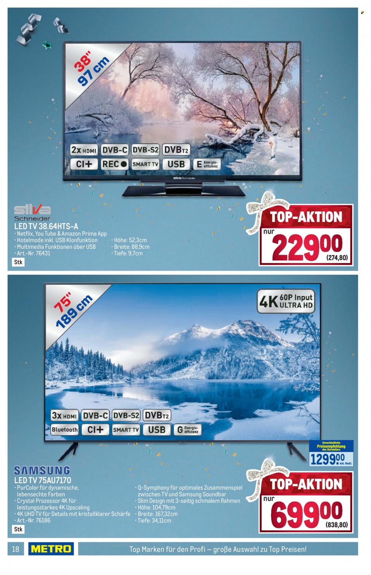 Angebote Metro - 22.12.2022 - 31.12.2022. Seite 18