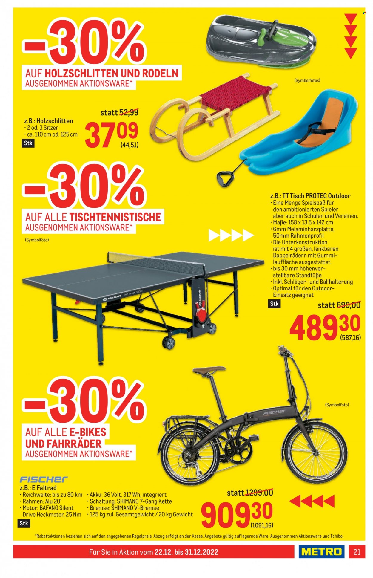 Angebote Metro - 22.12.2022 - 31.12.2022. Seite 21