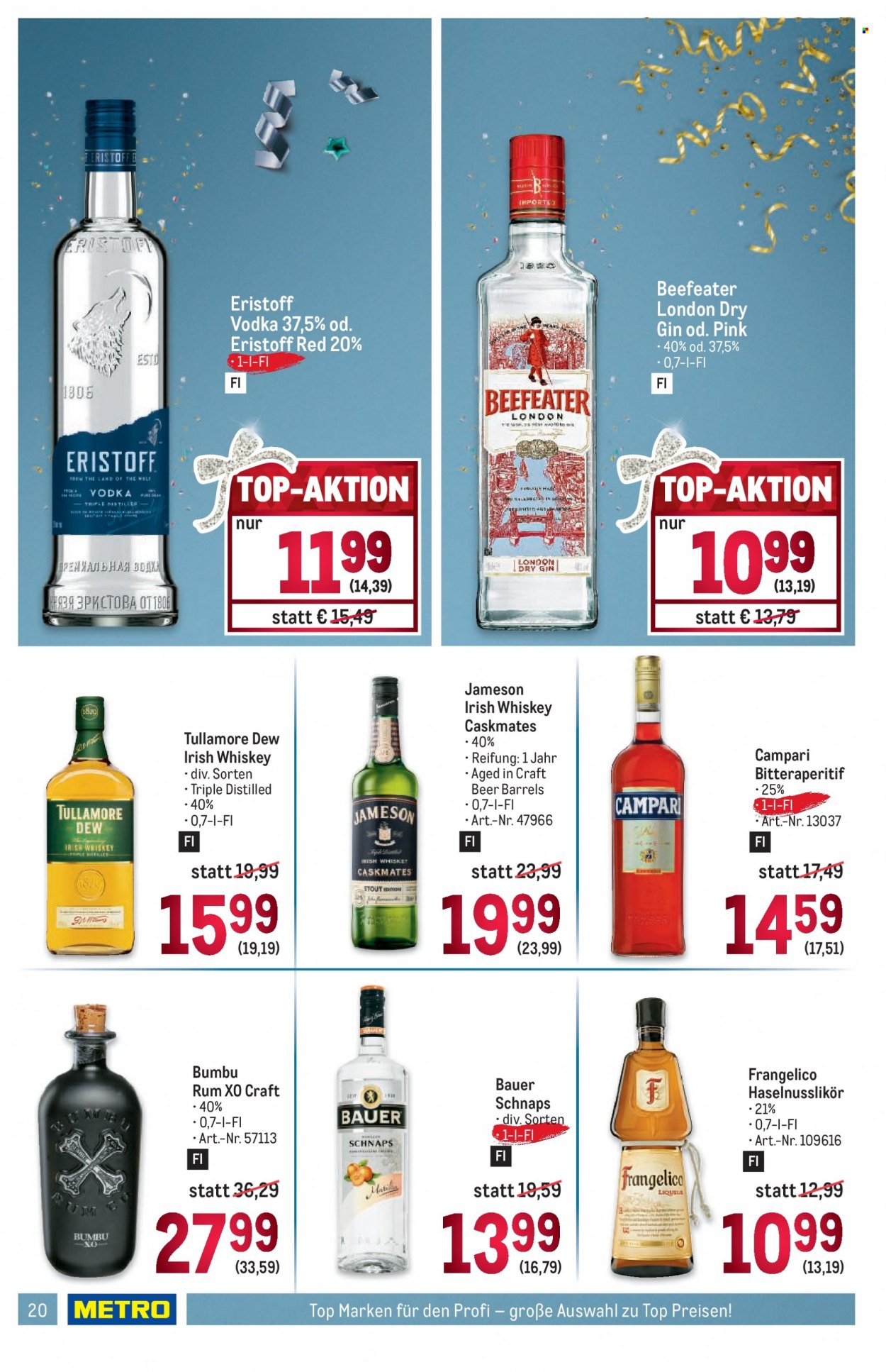Angebote Metro - 22.12.2022 - 31.12.2022. Seite 20