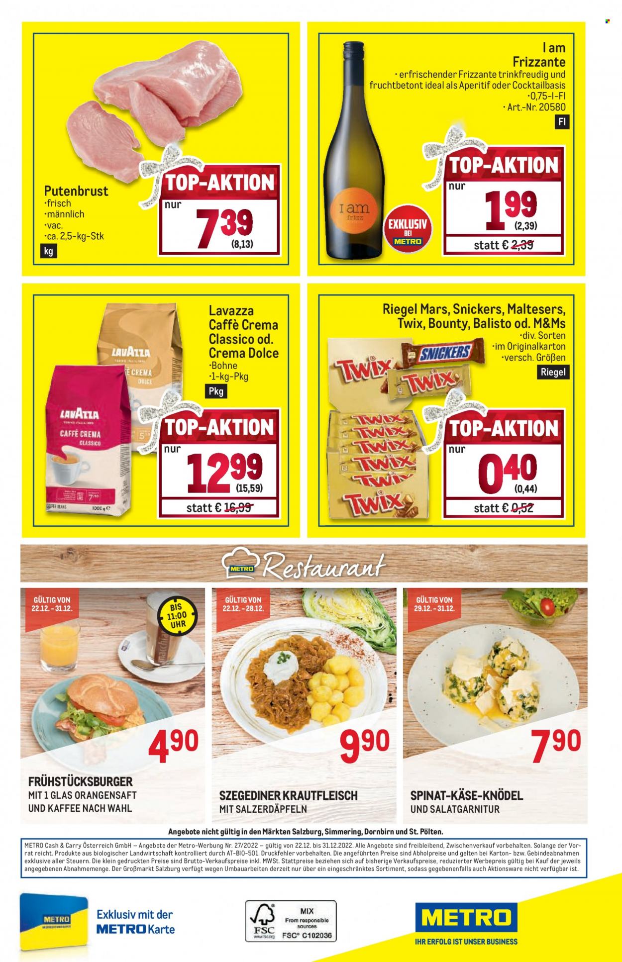 Angebote Metro - 22.12.2022 - 31.12.2022. Seite 24