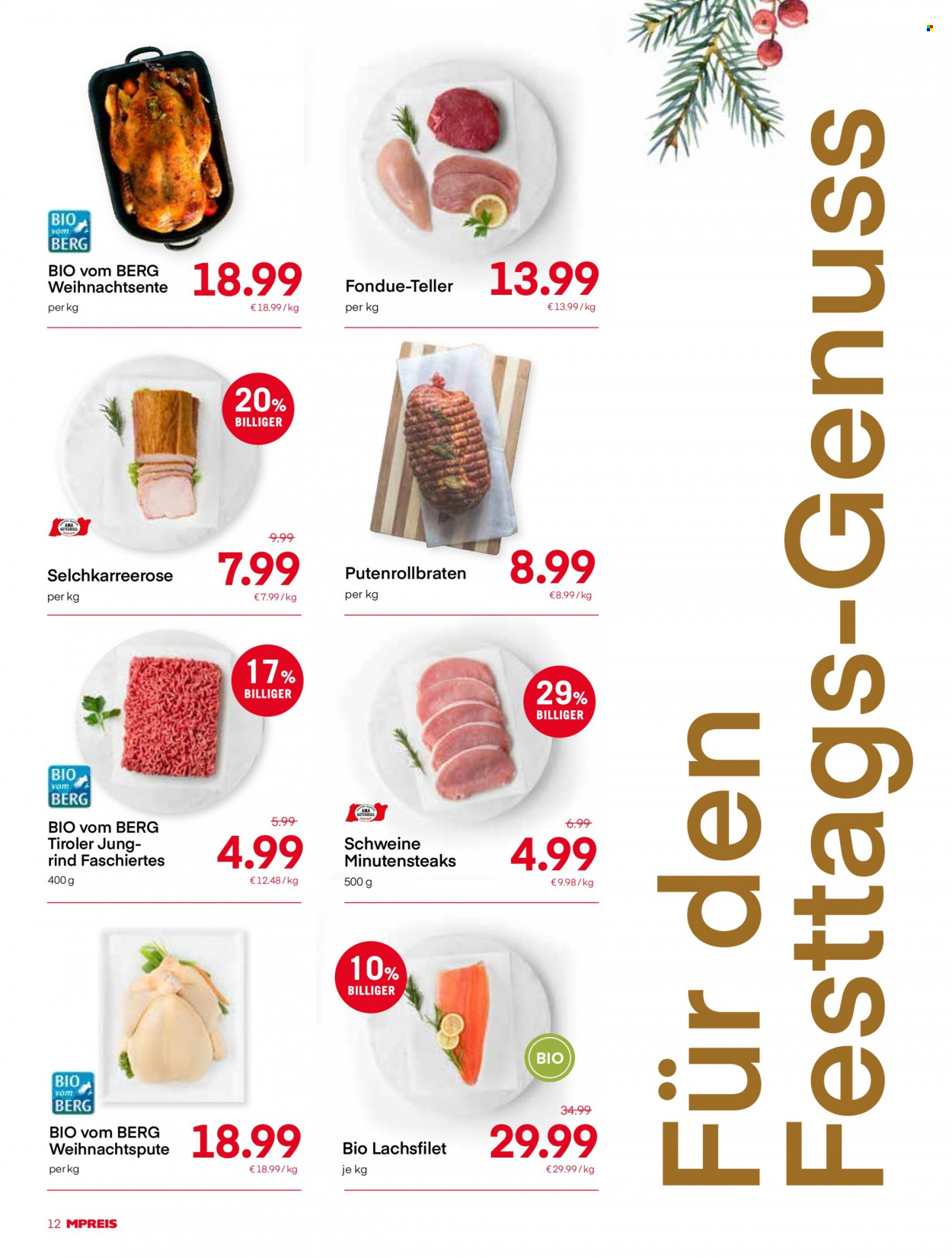 Angebote MPREIS - 19.12.2022 - 25.12.2022. Seite 12