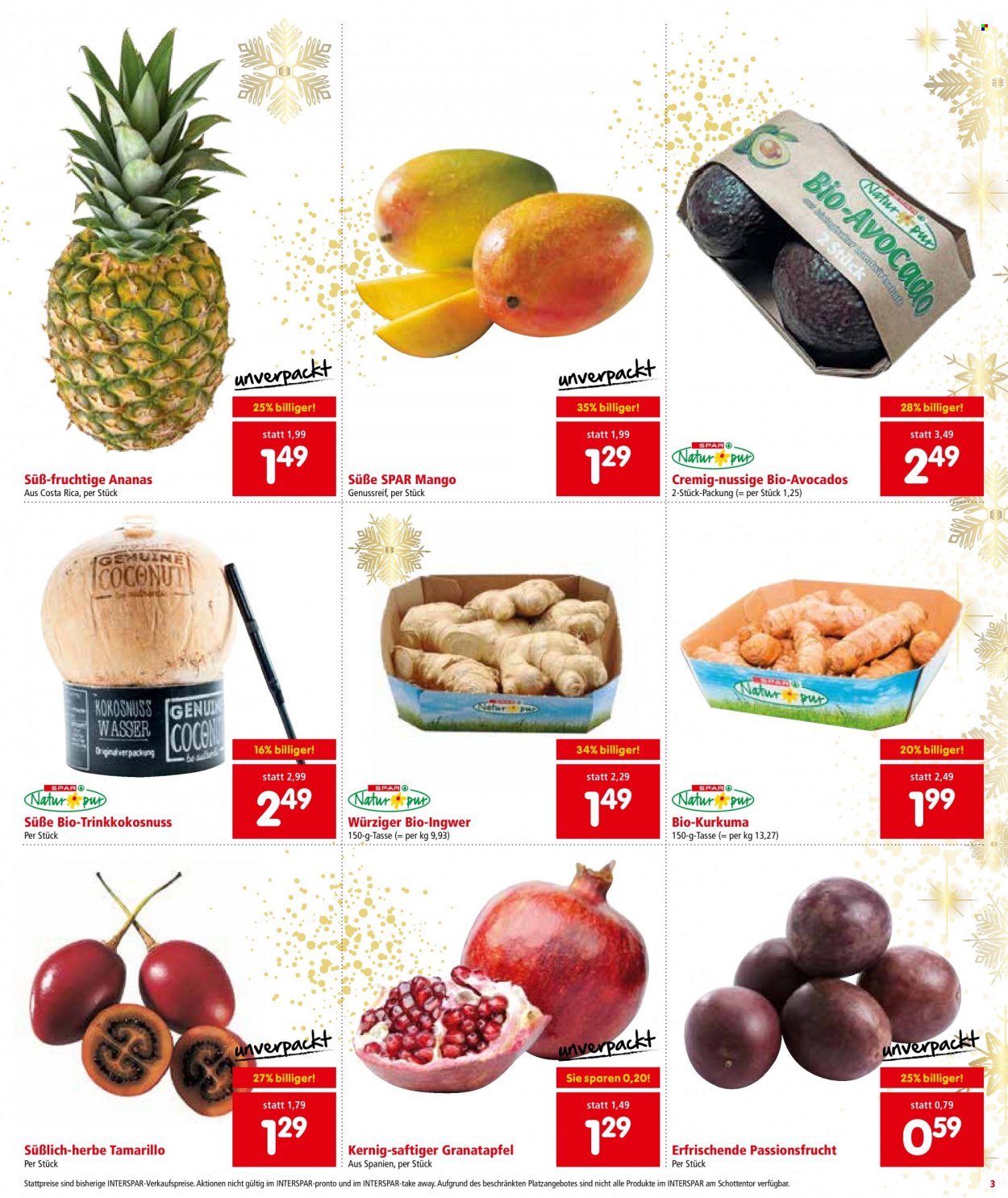 Angebote INTERSPAR - 21.12.2022 - 31.12.2022. Seite 3