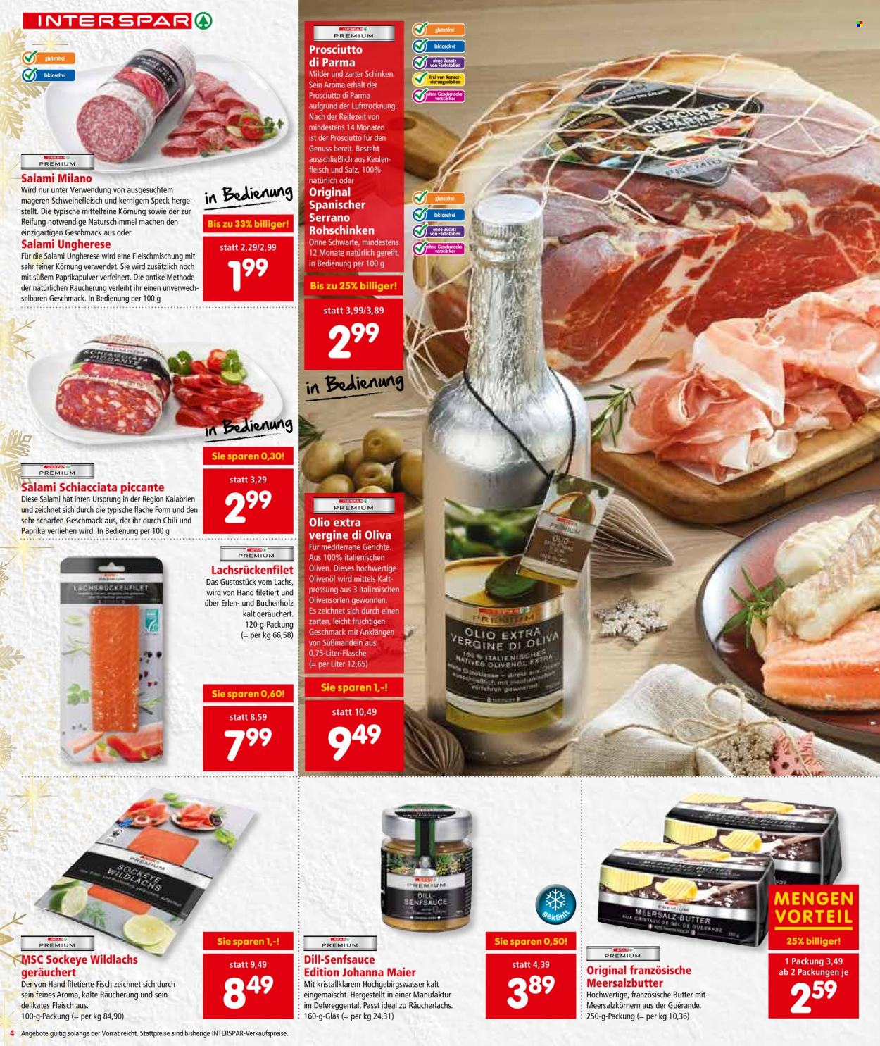 Angebote INTERSPAR - 21.12.2022 - 31.12.2022. Seite 4