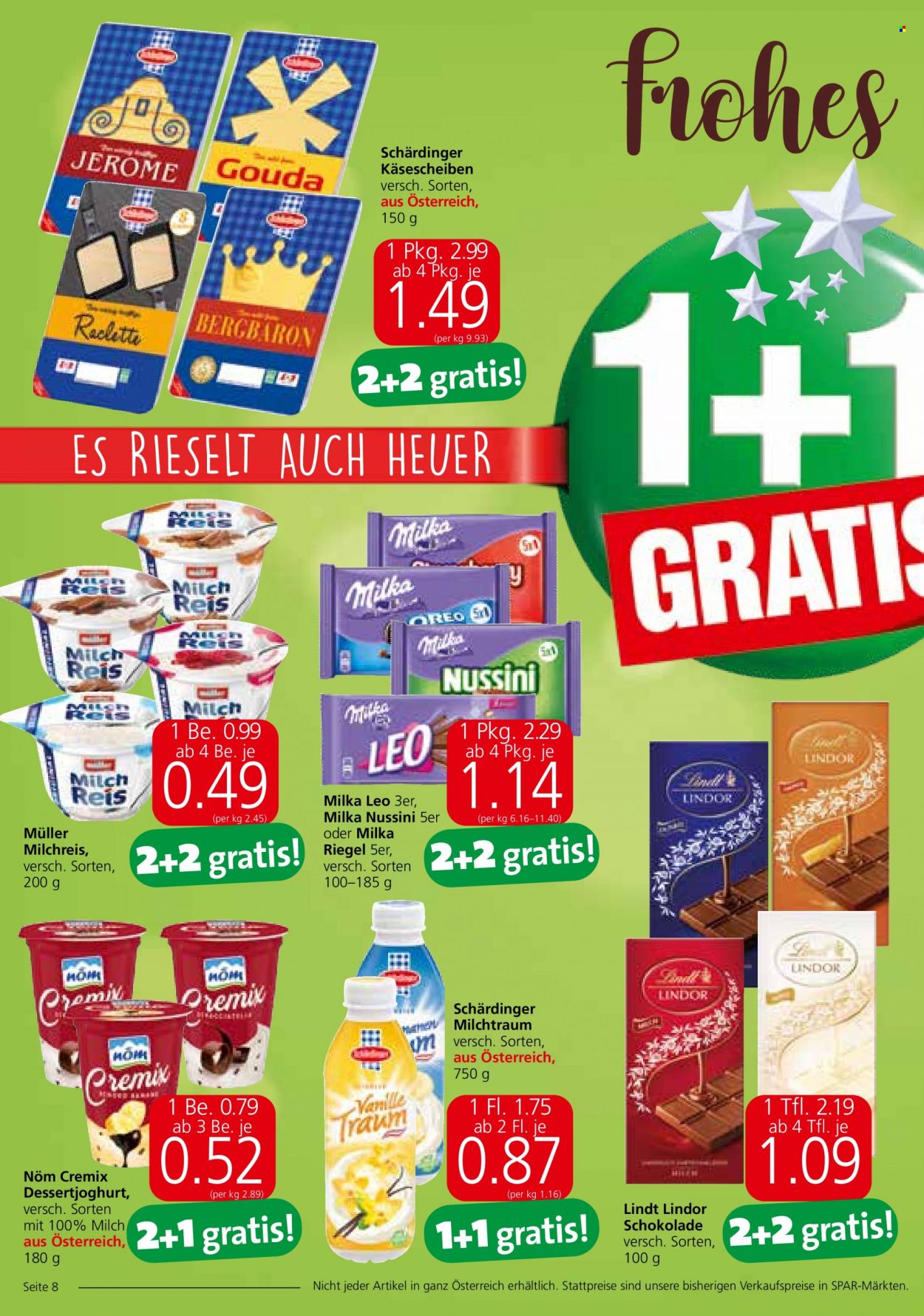 Angebote INTERSPAR - 21.12.2022 - 31.12.2022. Seite 8