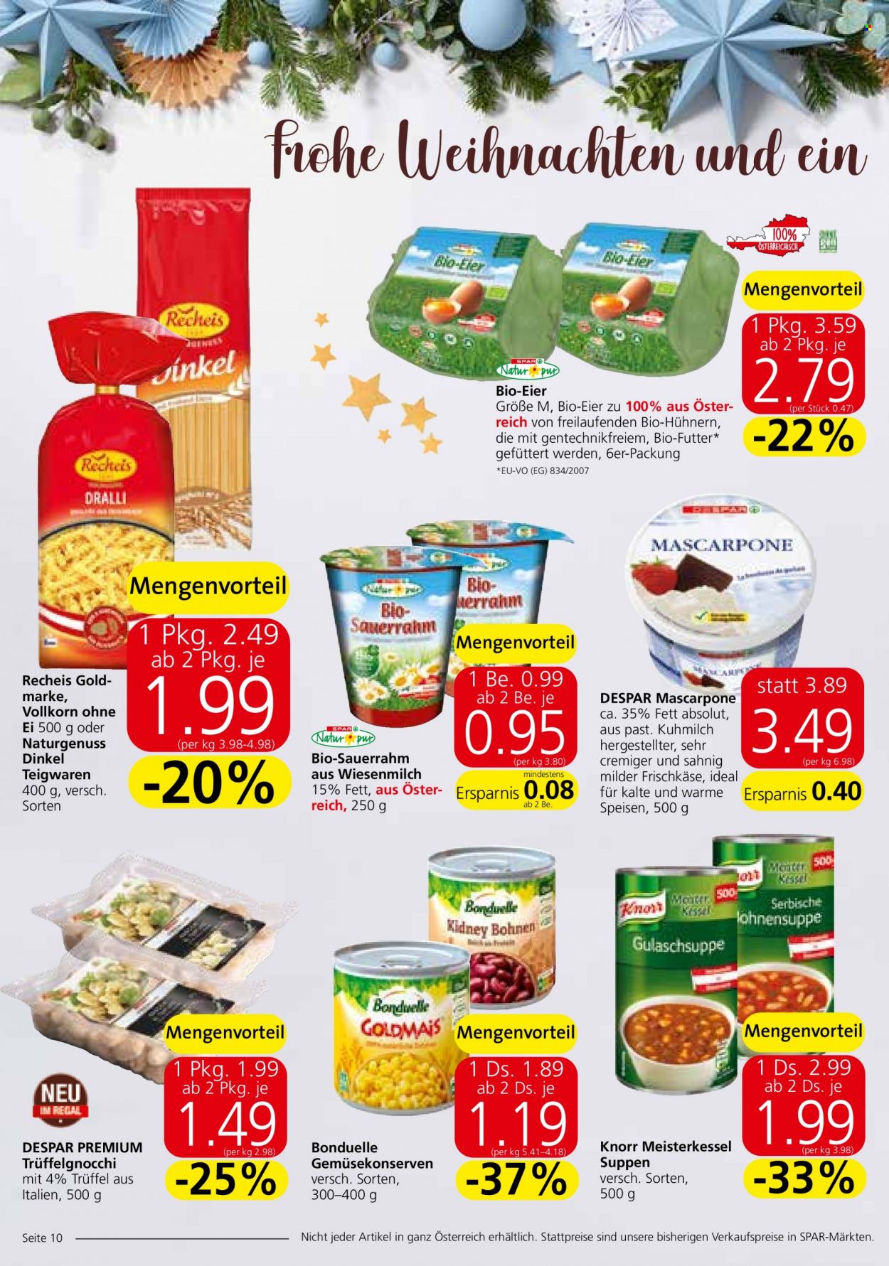 Angebote INTERSPAR - 21.12.2022 - 31.12.2022. Seite 10