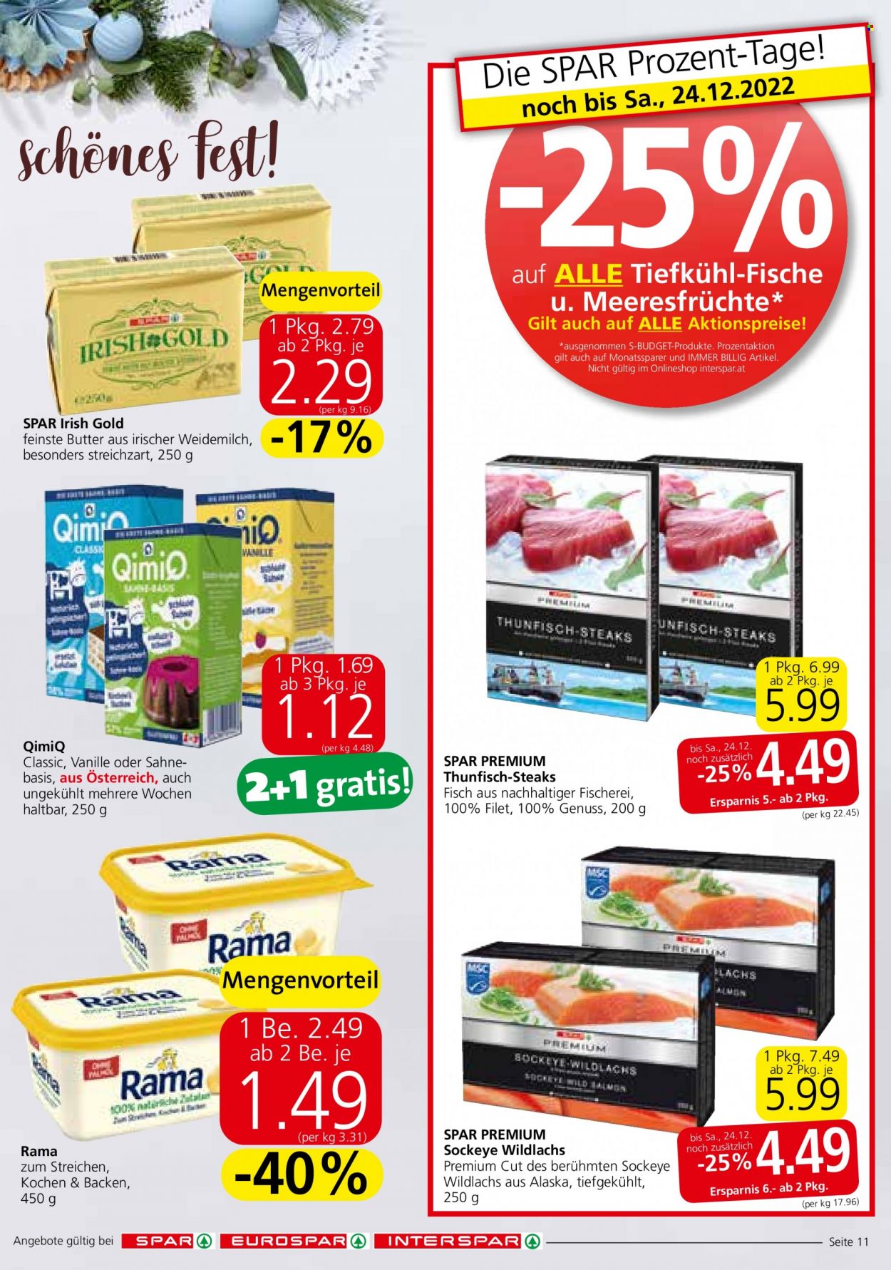 Angebote INTERSPAR - 21.12.2022 - 31.12.2022. Seite 11