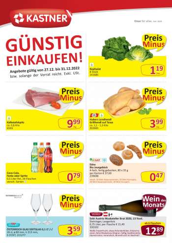 Angebote KASTNER - 27.12.2022 - 31.12.2022.