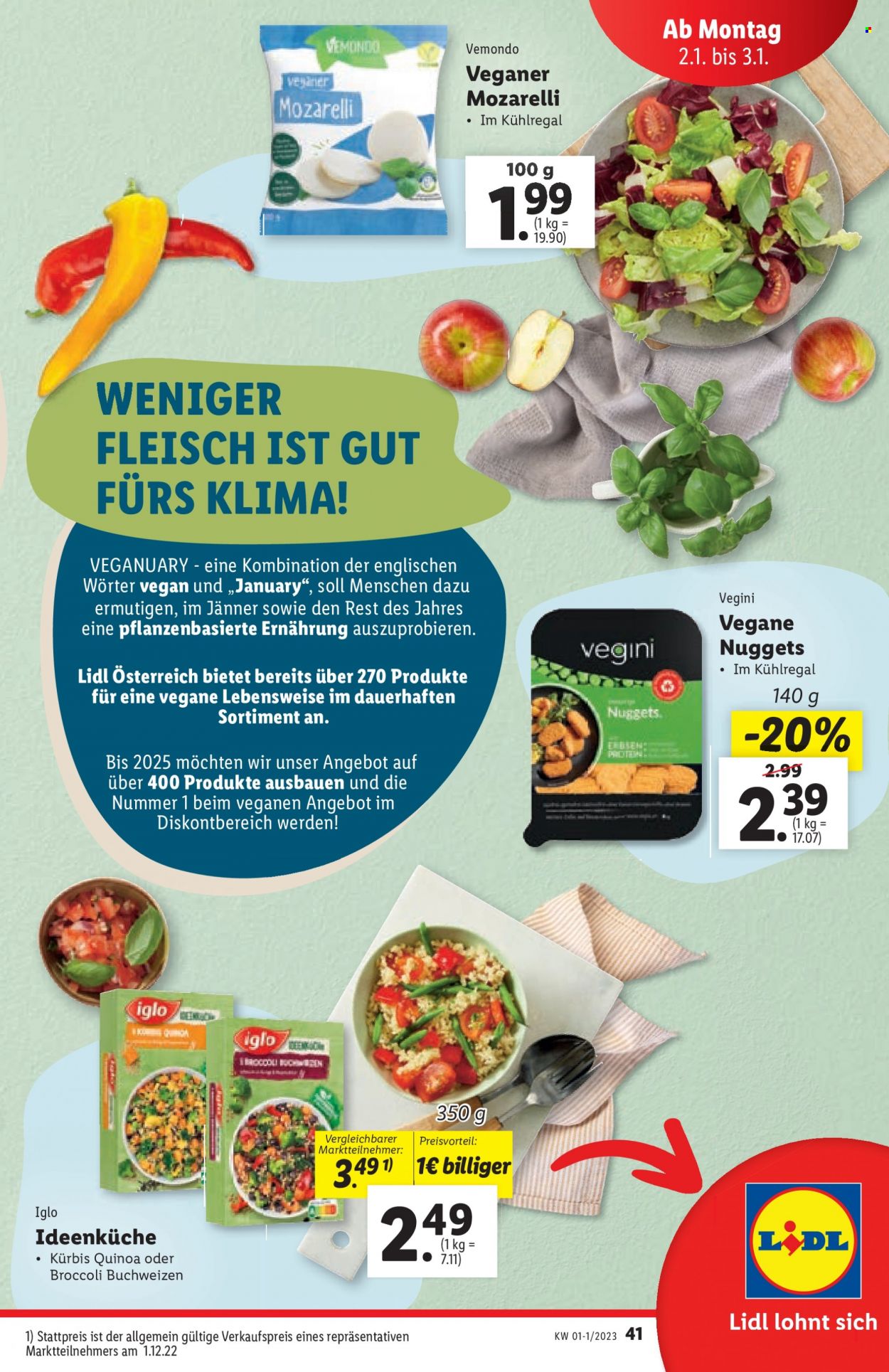Angebote Lidl - 29.12.2022 - 3.1.2023. Seite 42