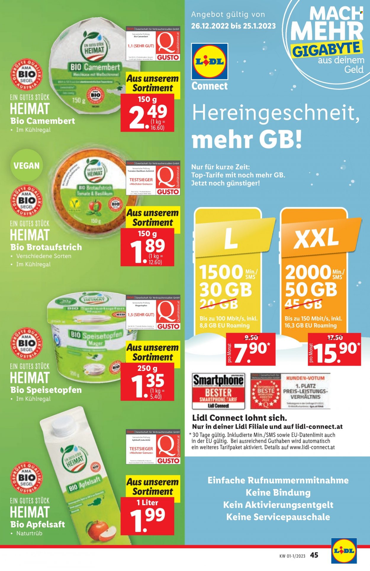 Angebote Lidl - 29.12.2022 - 3.1.2023. Seite 46