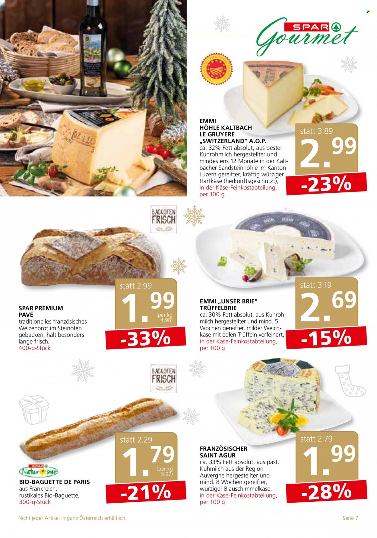 Angebote SPAR - 15.12.2022 - 2.1.2023. Seite 7