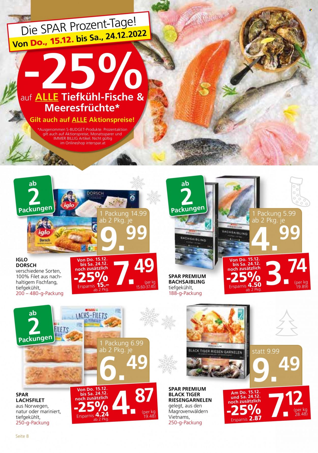 Angebote SPAR - 15.12.2022 - 2.1.2023. Seite 8