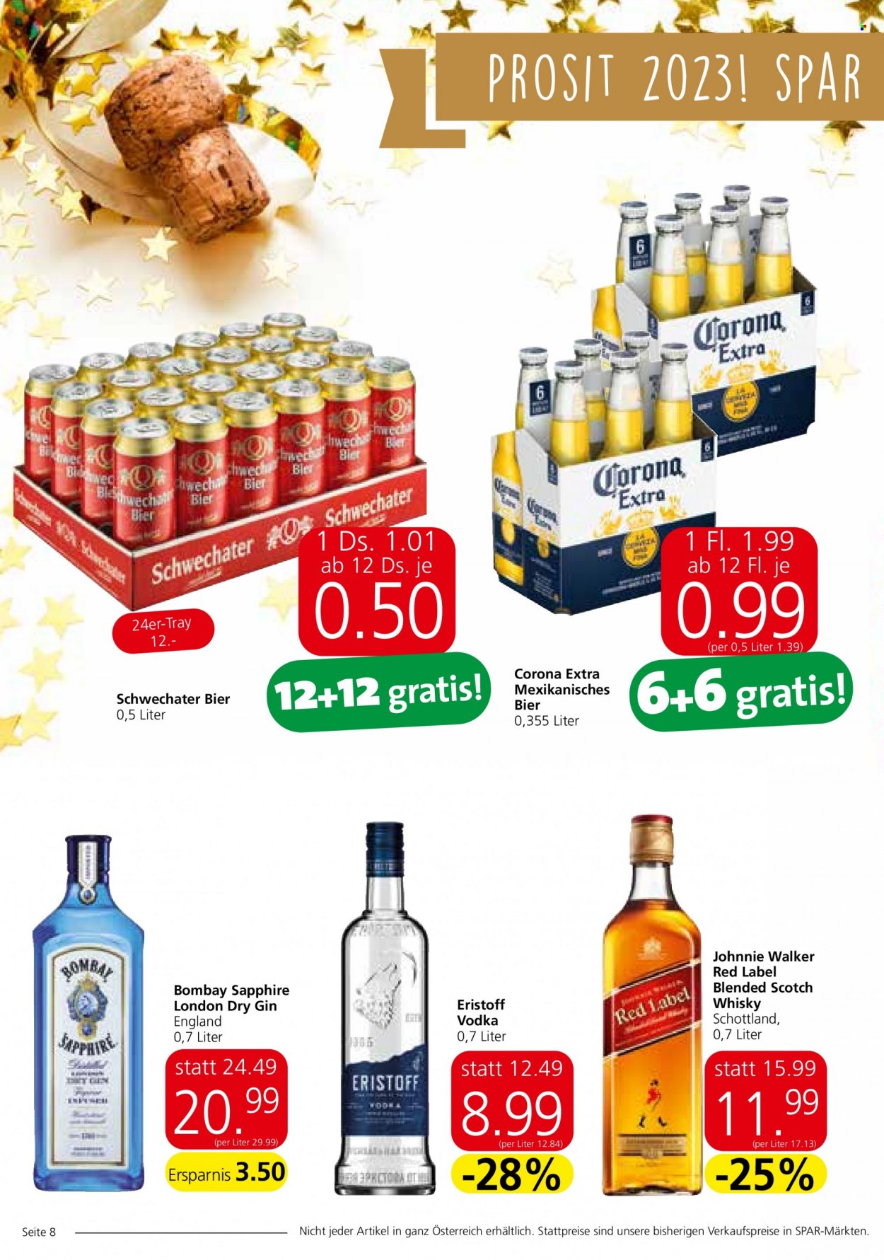 Angebote EUROSPAR - 27.12.2022 - 31.12.2022. Seite 8