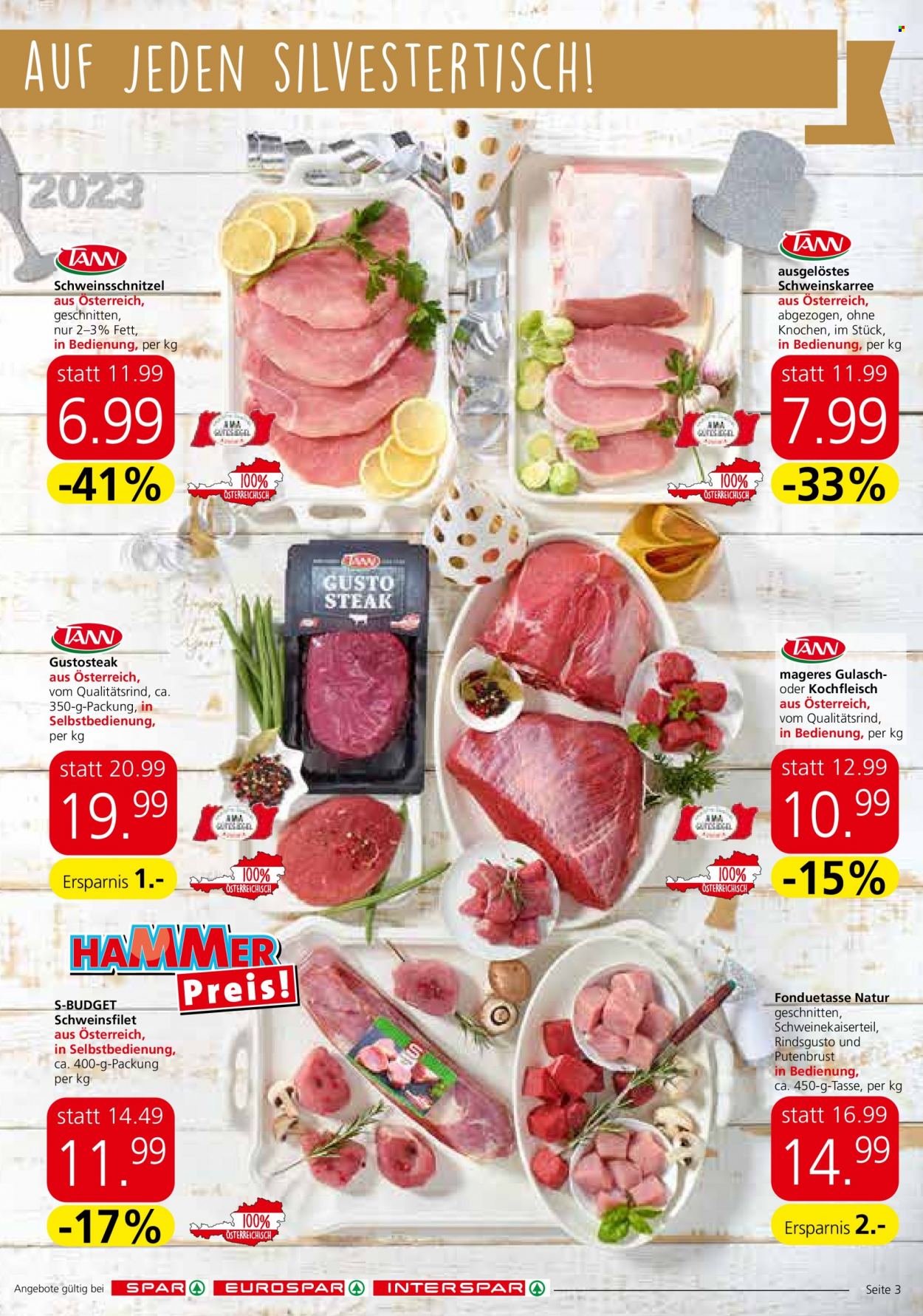 Angebote INTERSPAR - 27.12.2022 - 31.12.2022. Seite 3