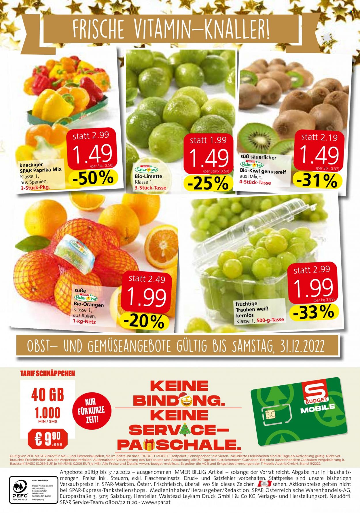 Angebote INTERSPAR - 27.12.2022 - 31.12.2022. Seite 12