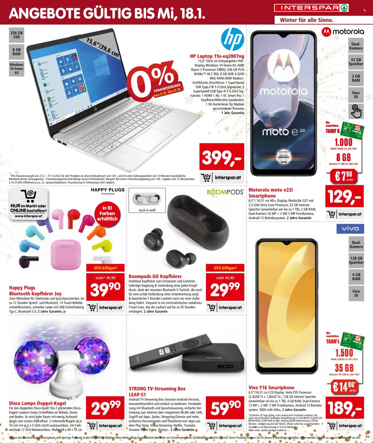 Angebote INTERSPAR - 27.12.2022 - 31.12.2022. Seite 11