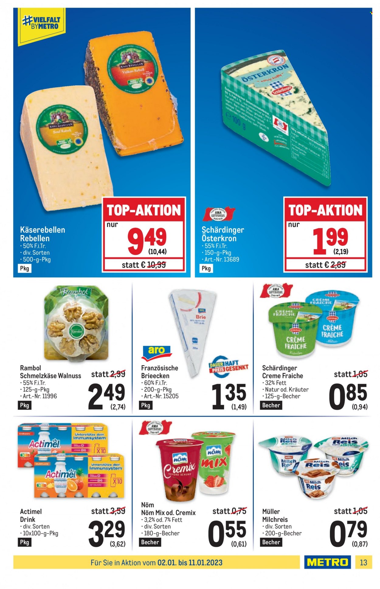 Angebote Metro - 2.1.2023 - 11.1.2023. Seite 13