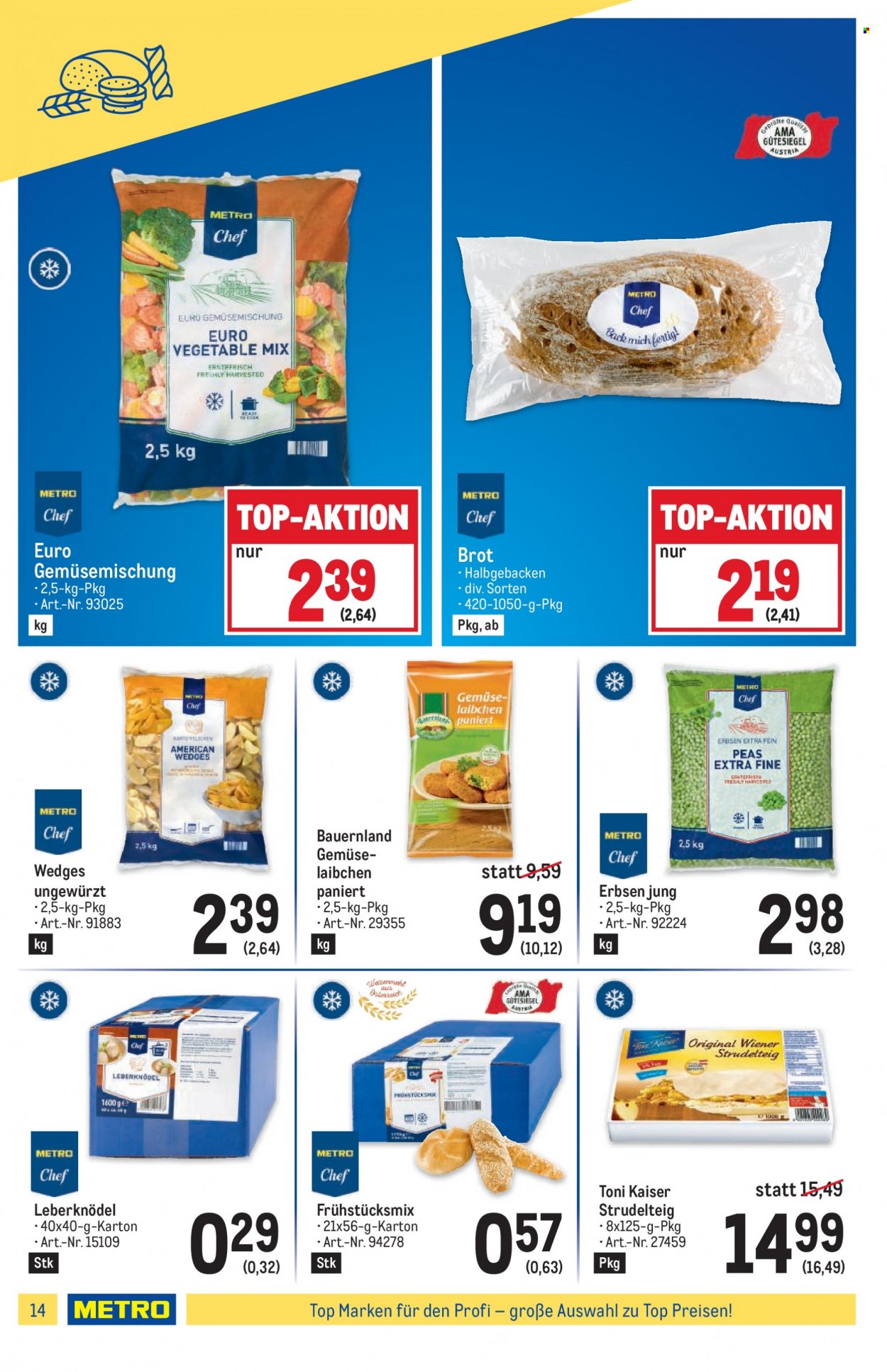 Angebote Metro - 2.1.2023 - 11.1.2023. Seite 14