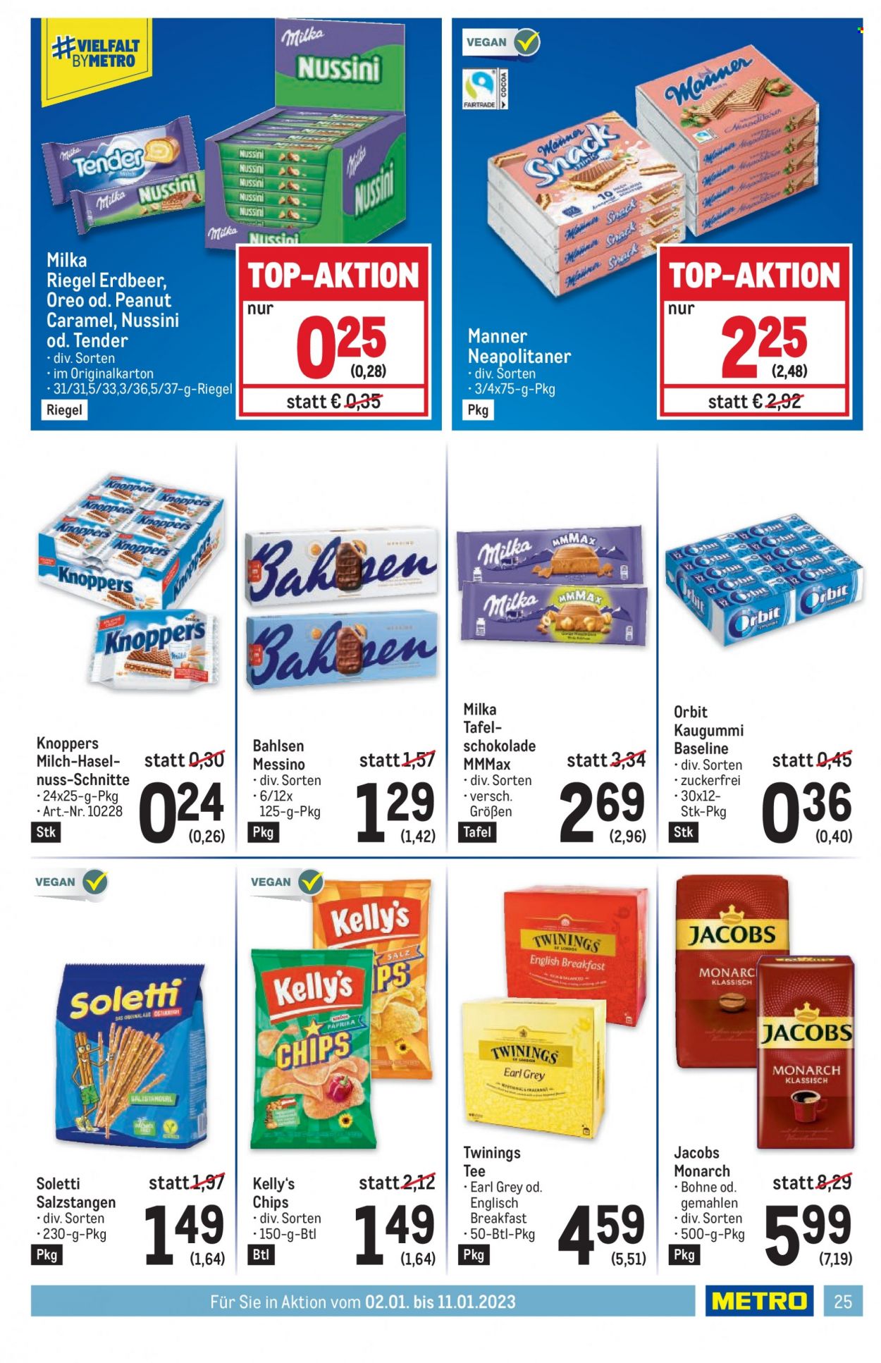 Angebote Metro - 2.1.2023 - 11.1.2023. Seite 25