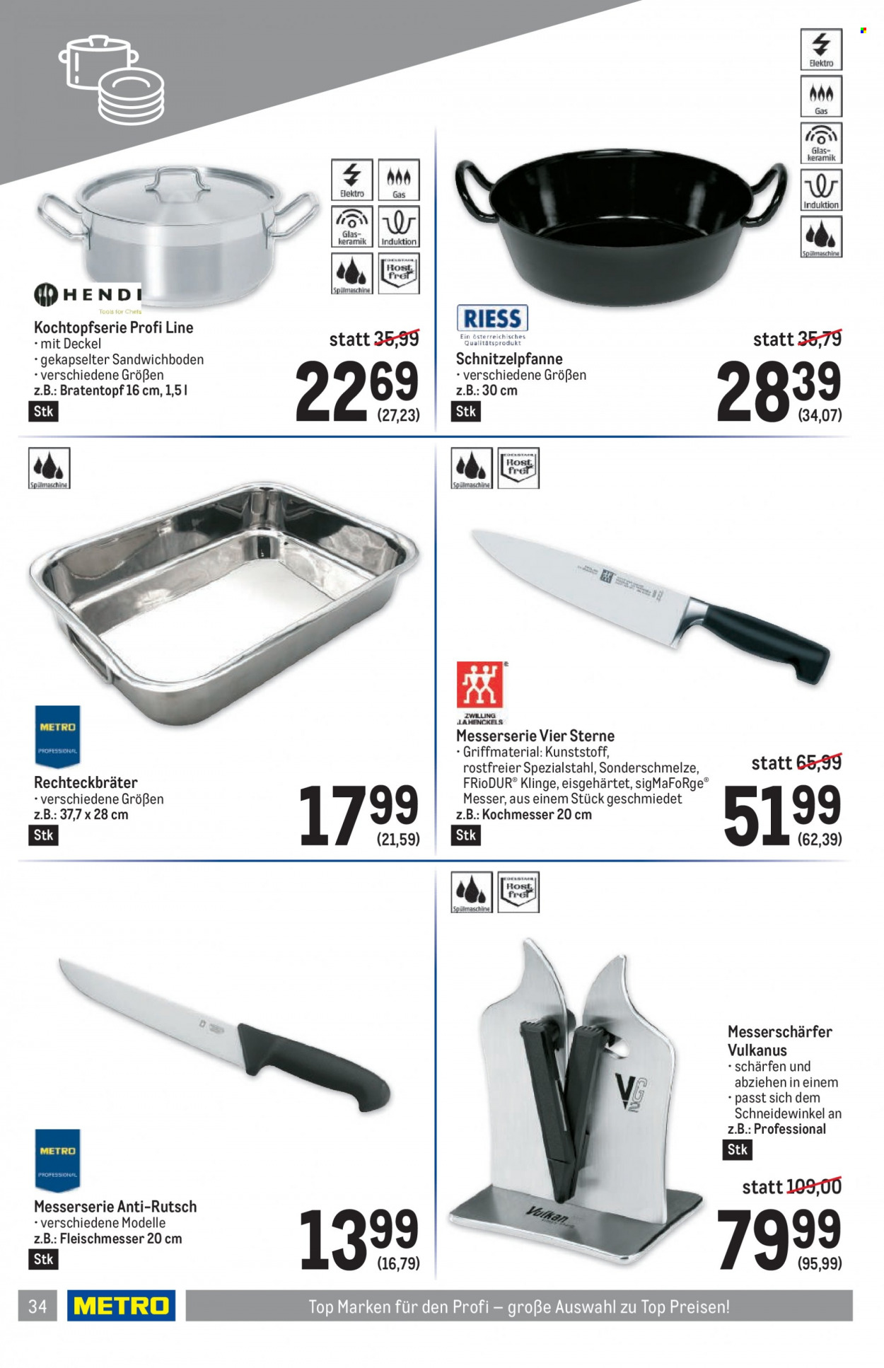 Angebote Metro - 2.1.2023 - 11.1.2023. Seite 34