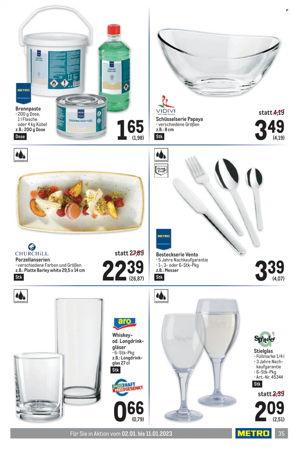 Angebote Metro - 2.1.2023 - 11.1.2023. Seite 35