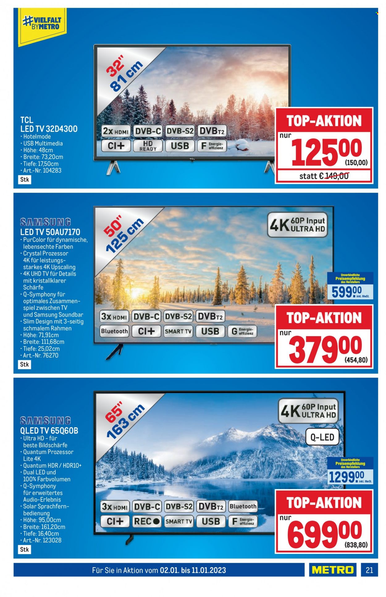 Angebote Metro - 2.1.2023 - 11.1.2023. Seite 20