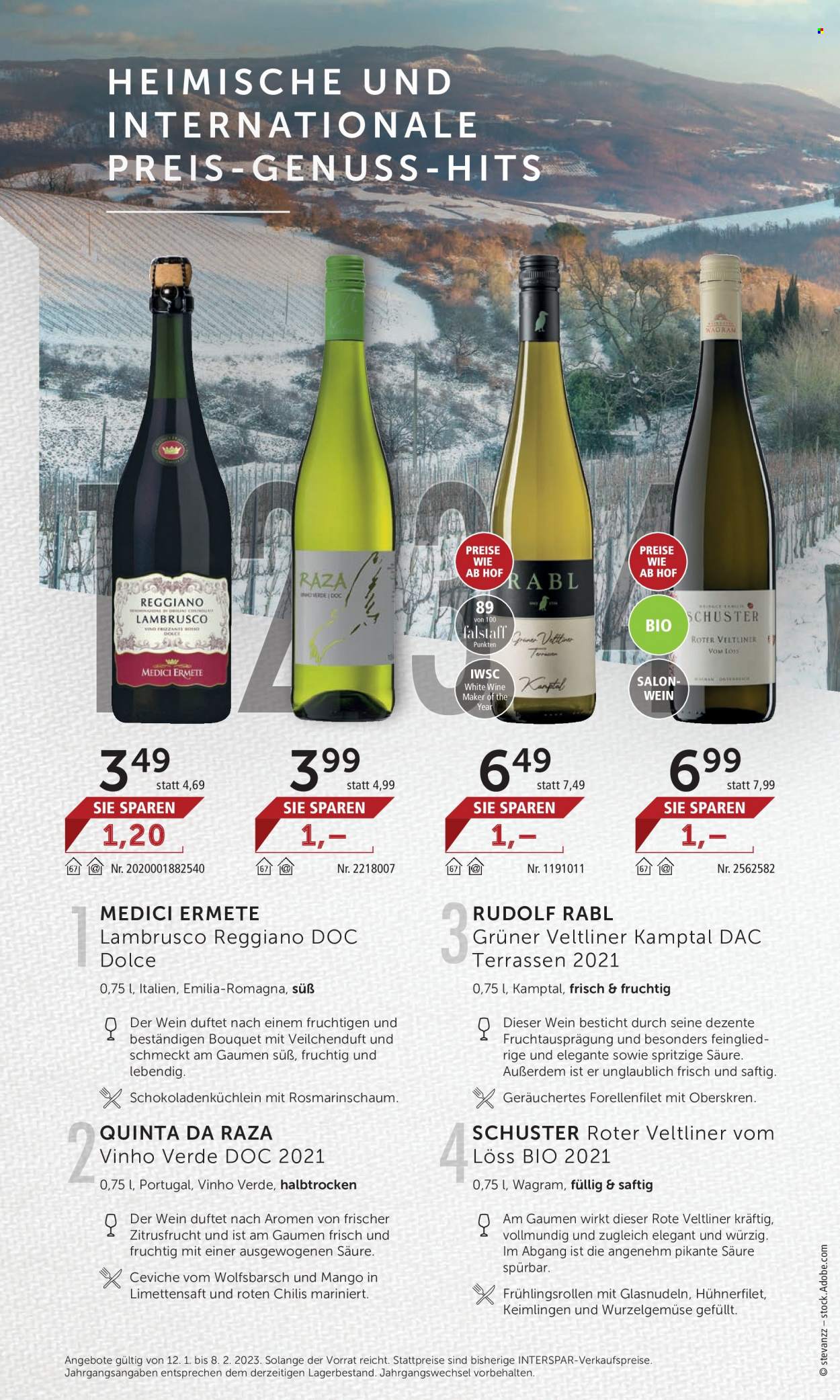 Angebote INTERSPAR - 12.1.2023 - 8.2.2023. Seite 8