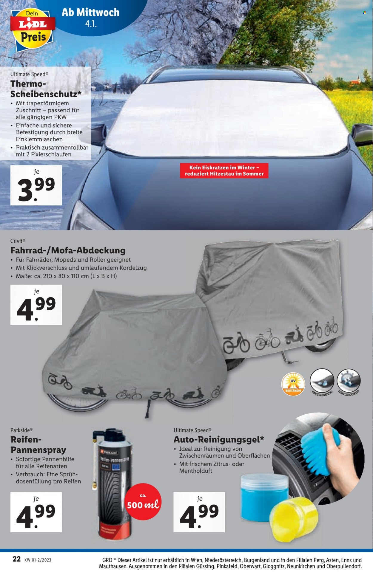 Angebote Lidl - 4.1.2023 - 11.1.2023. Seite 22